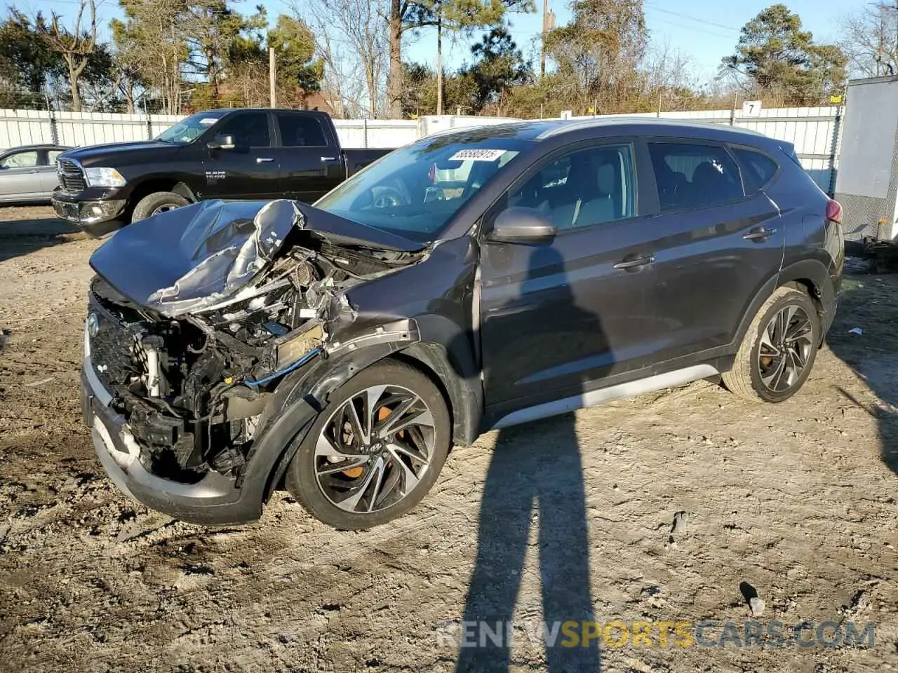 1 Photograph of a damaged car KM8J3CAL3LU197597 HYUNDAI TUCSON 2020