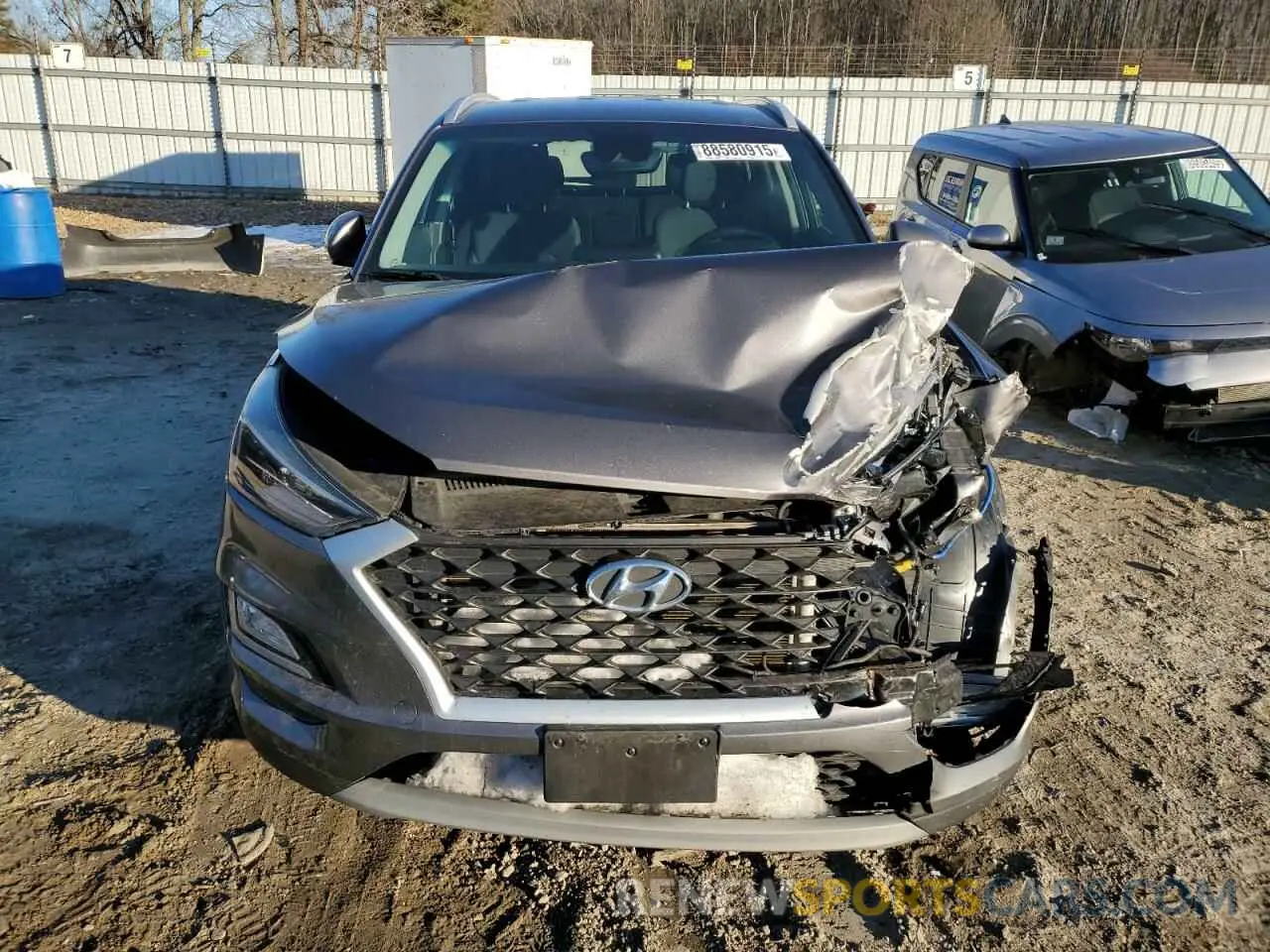 5 Photograph of a damaged car KM8J3CAL3LU197597 HYUNDAI TUCSON 2020