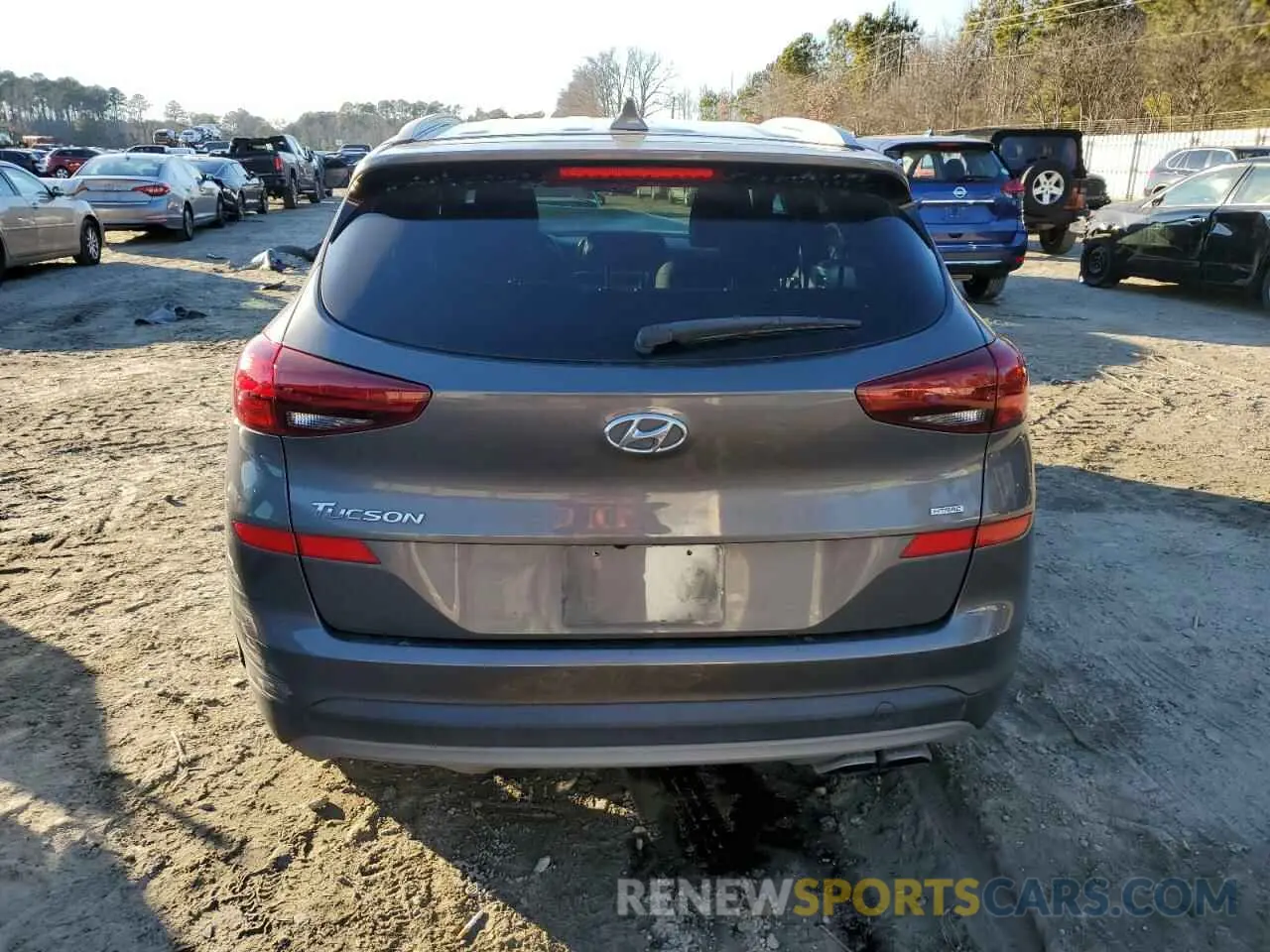 6 Photograph of a damaged car KM8J3CAL3LU197597 HYUNDAI TUCSON 2020