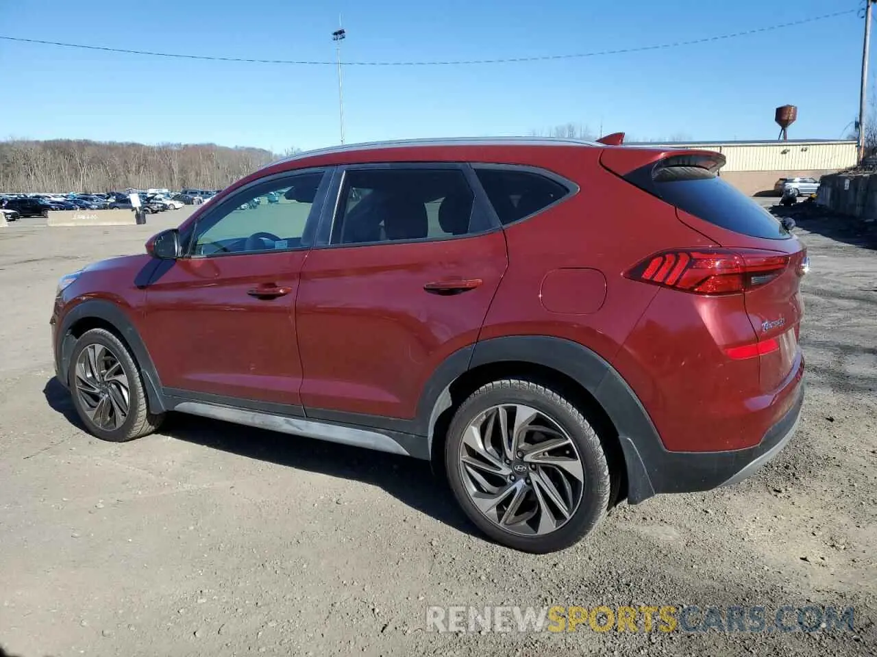 2 Photograph of a damaged car KM8J3CAL3LU268622 HYUNDAI TUCSON 2020