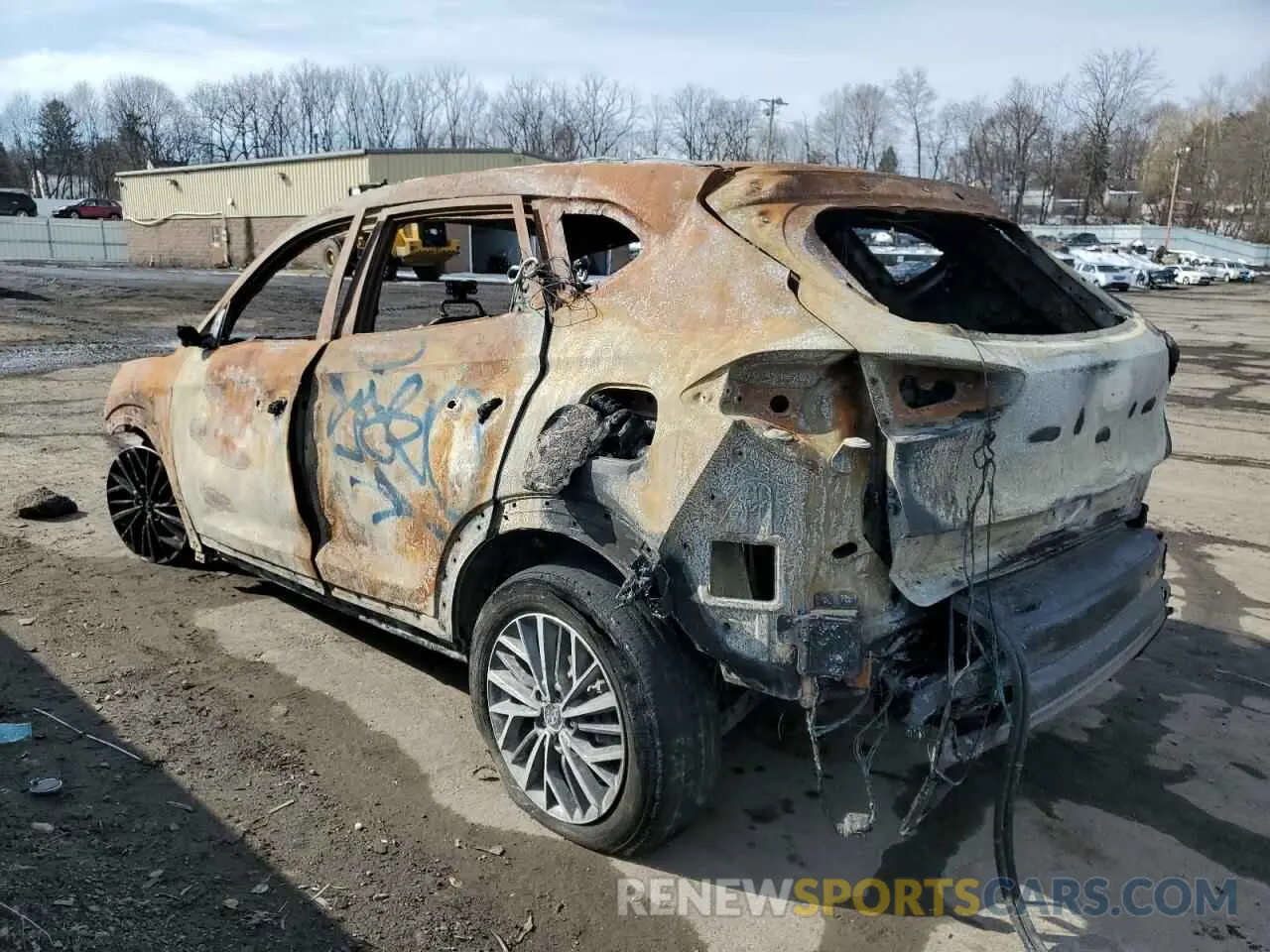 2 Photograph of a damaged car KM8J3CAL4LU144360 HYUNDAI TUCSON 2020