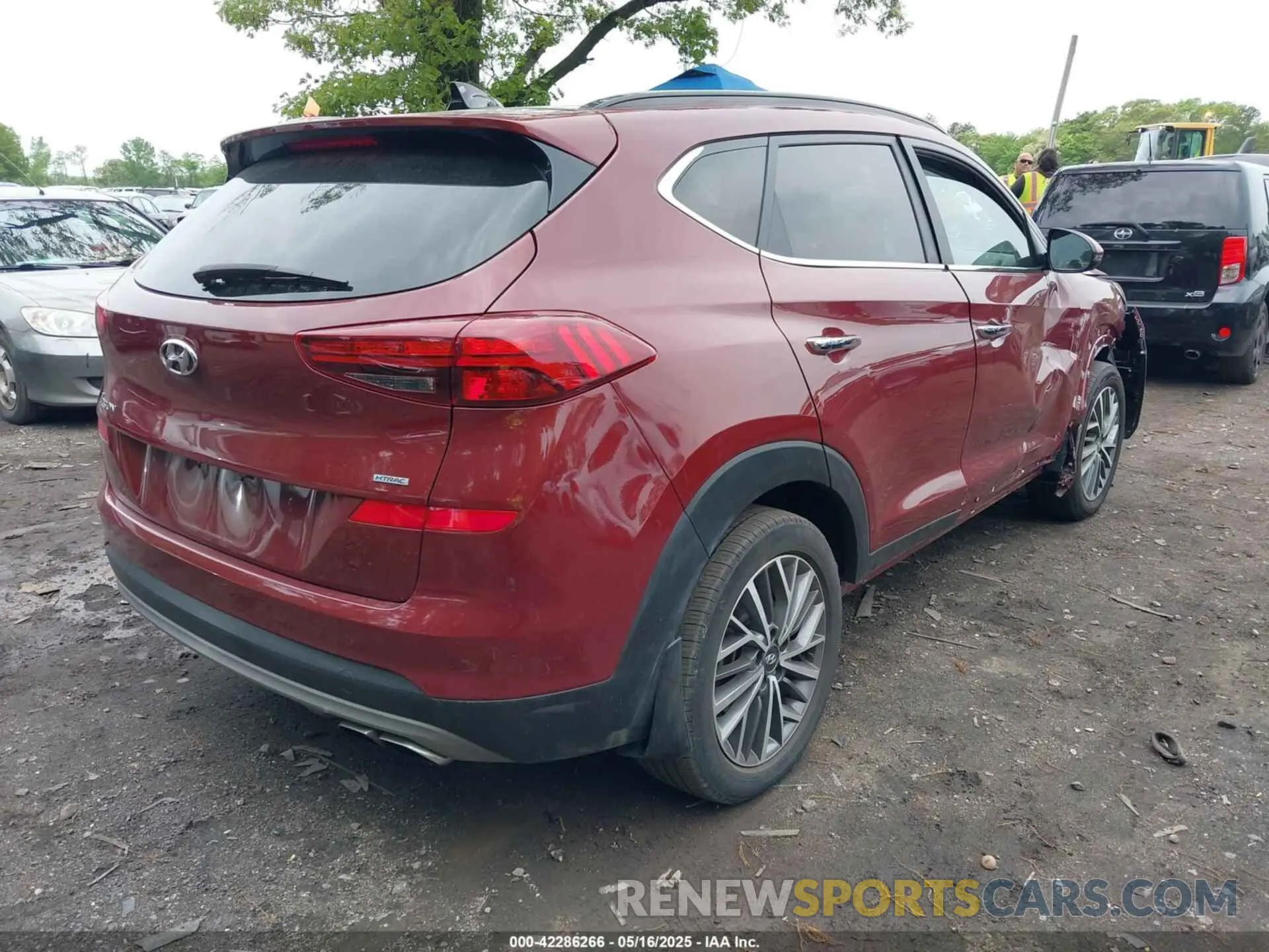 4 Photograph of a damaged car KM8J3CAL4LU167900 HYUNDAI TUCSON 2020