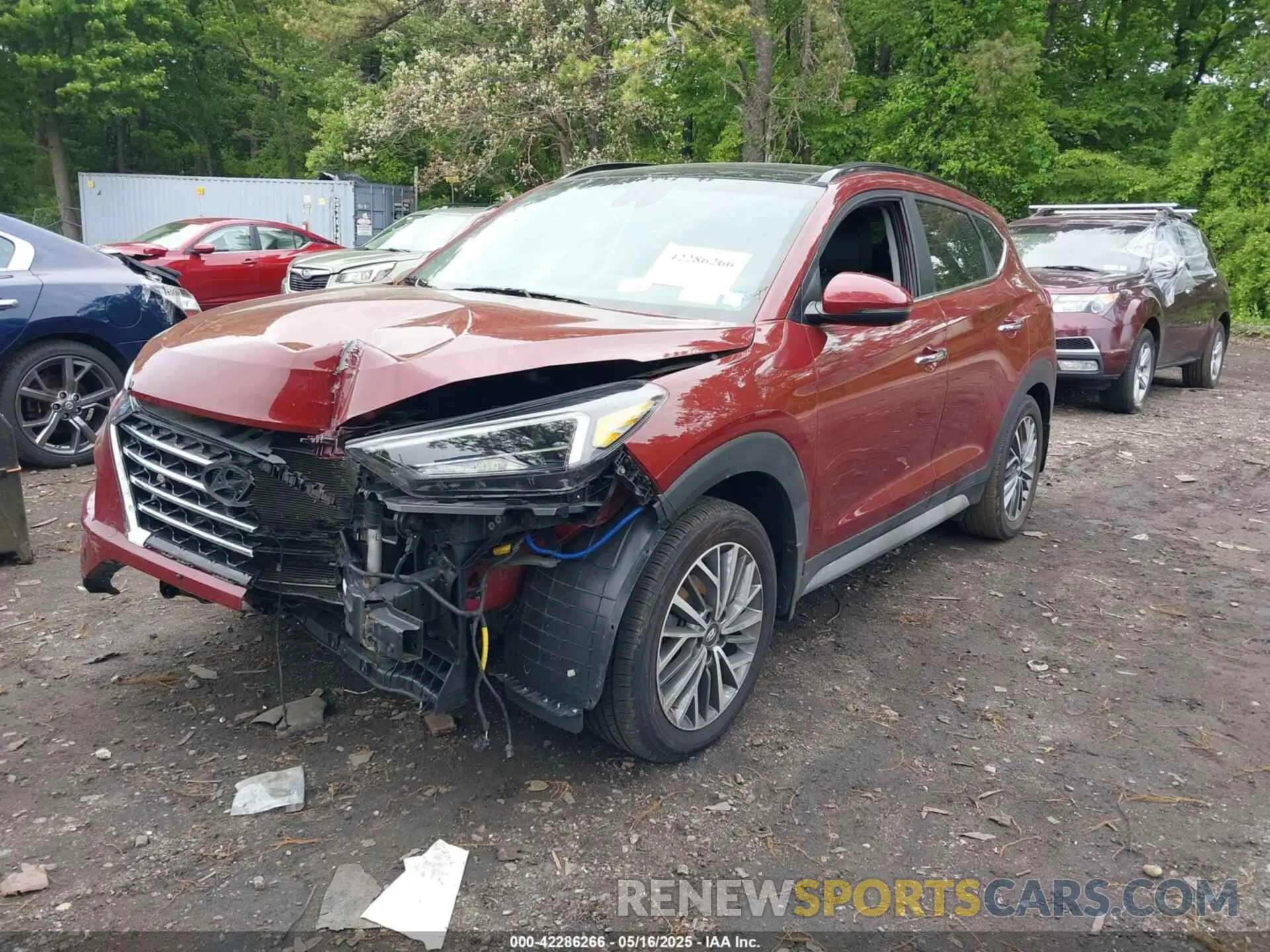 6 Photograph of a damaged car KM8J3CAL4LU167900 HYUNDAI TUCSON 2020
