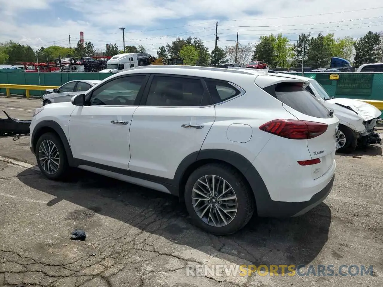 2 Photograph of a damaged car KM8J3CAL4LU170666 HYUNDAI TUCSON 2020
