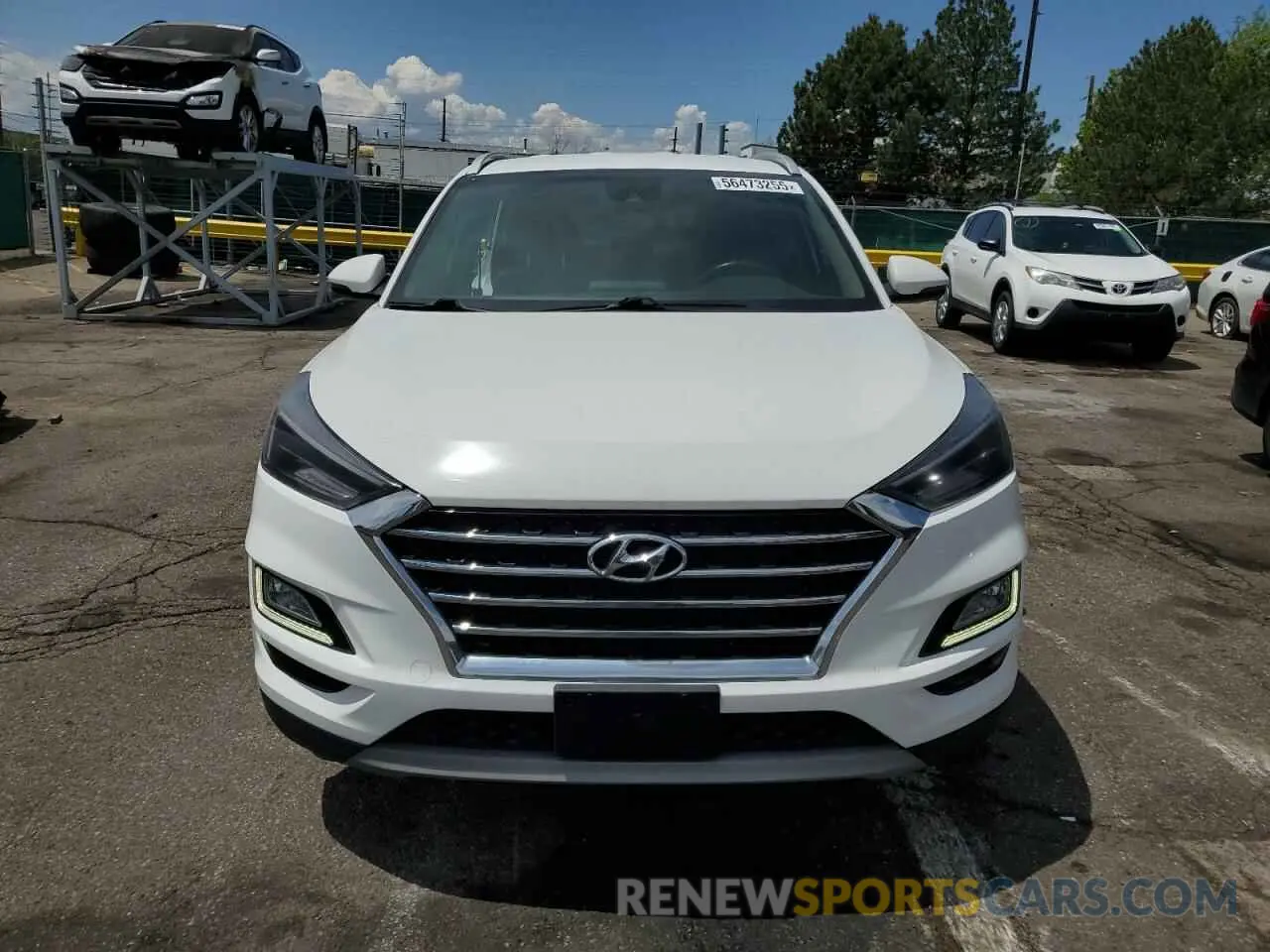 5 Photograph of a damaged car KM8J3CAL4LU170666 HYUNDAI TUCSON 2020