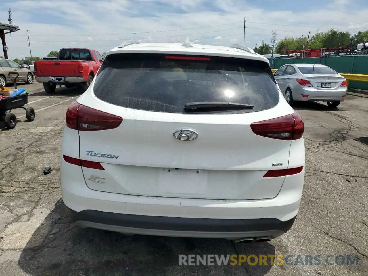 6 Photograph of a damaged car KM8J3CAL4LU170666 HYUNDAI TUCSON 2020