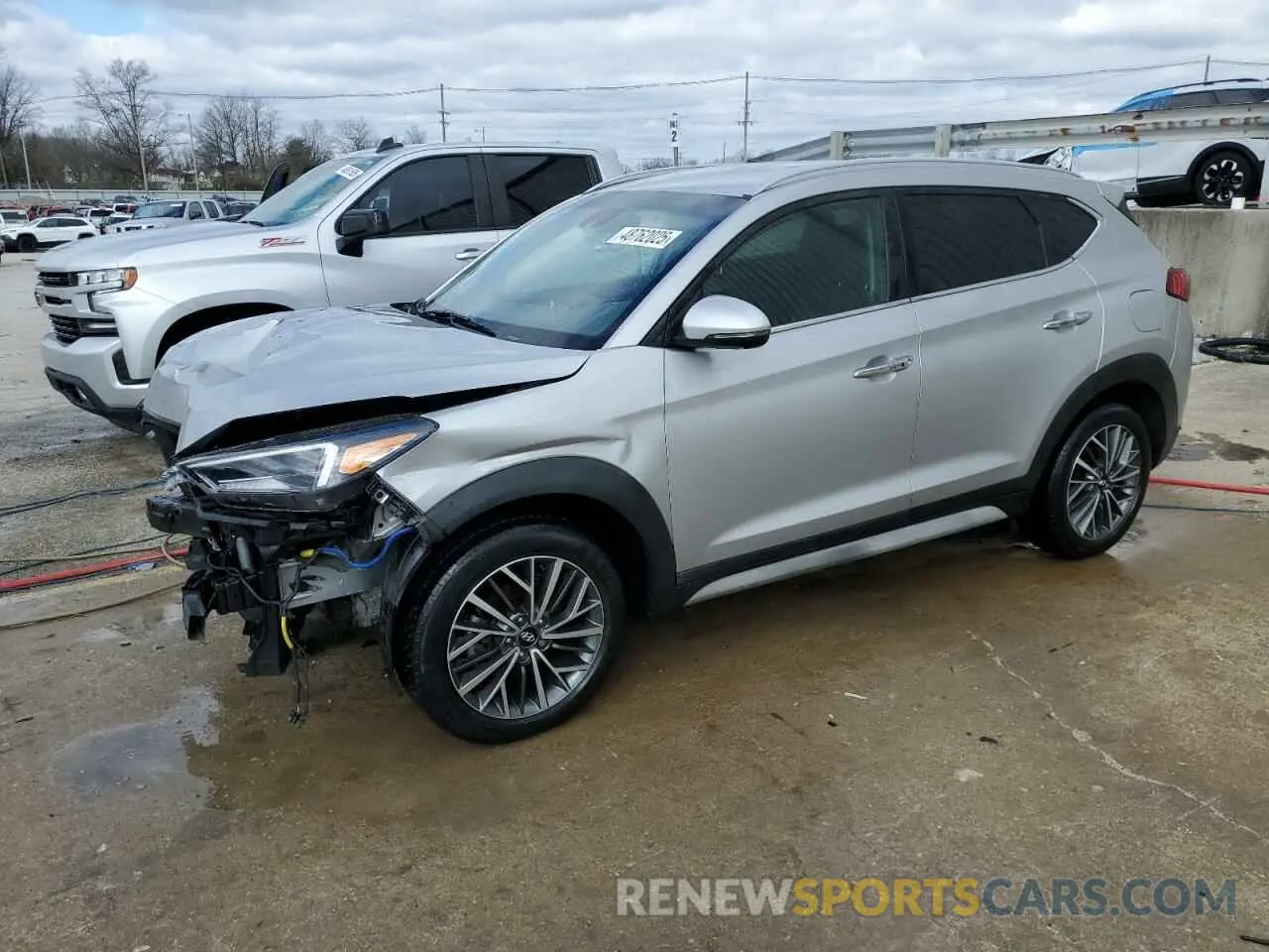 1 Photograph of a damaged car KM8J3CAL4LU261128 HYUNDAI TUCSON 2020