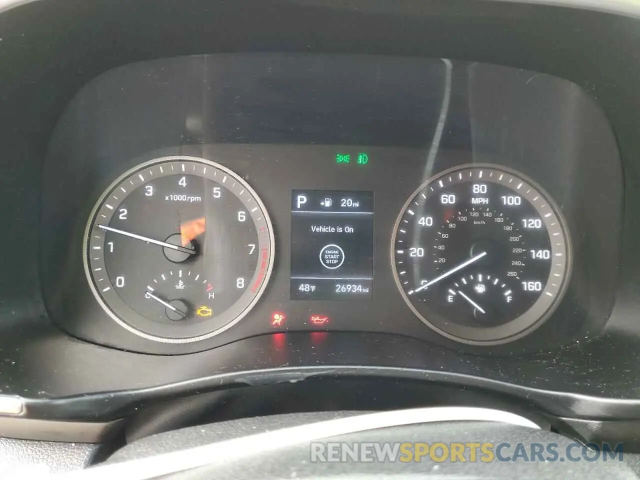 9 Photograph of a damaged car KM8J3CAL4LU261128 HYUNDAI TUCSON 2020