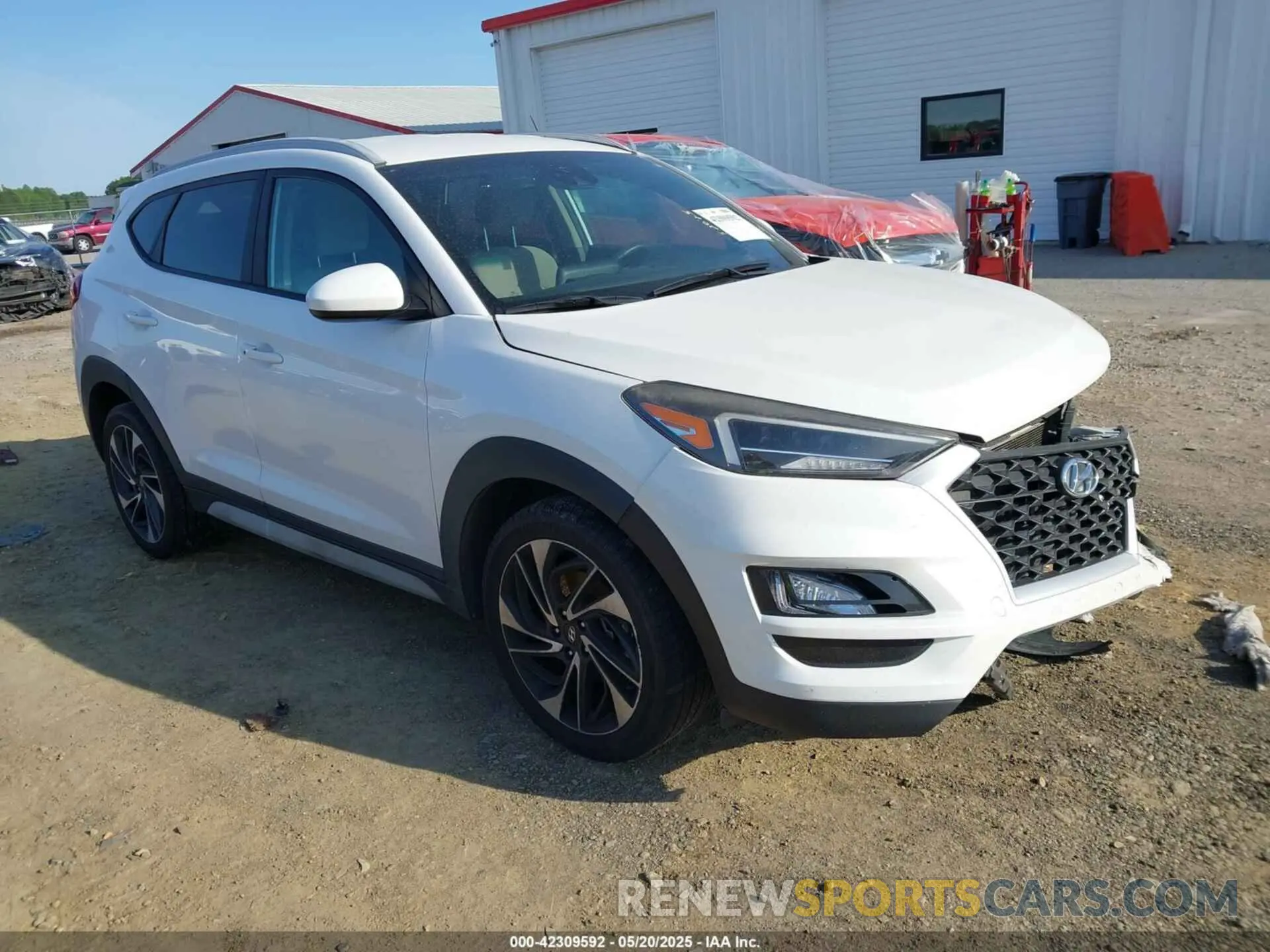 1 Photograph of a damaged car KM8J3CAL5LU111920 HYUNDAI TUCSON 2020