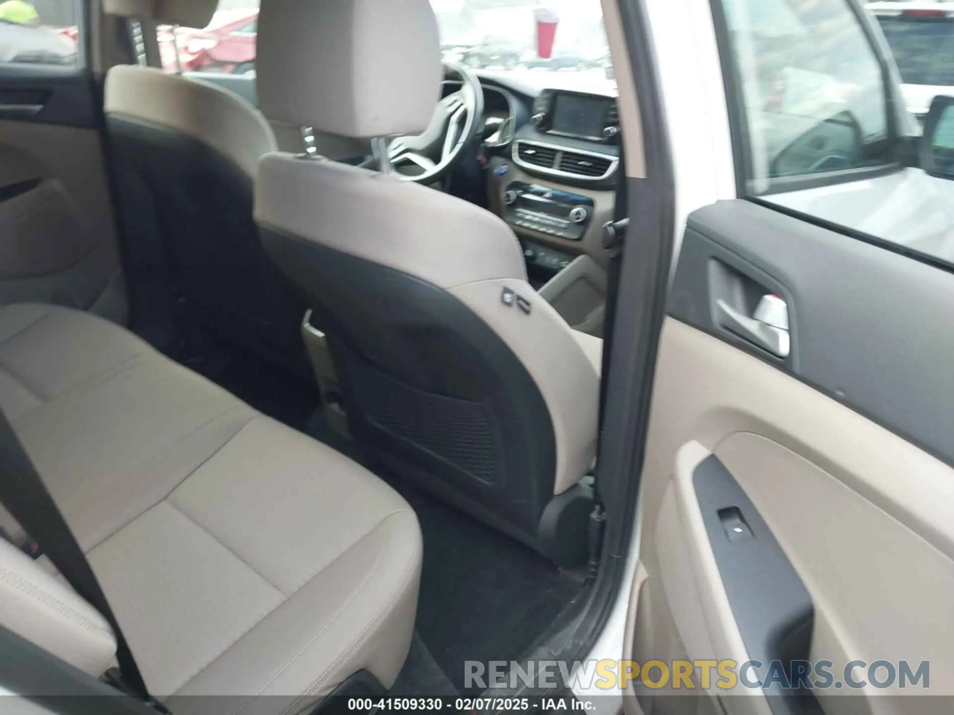 8 Photograph of a damaged car KM8J3CAL5LU231183 HYUNDAI TUCSON 2020