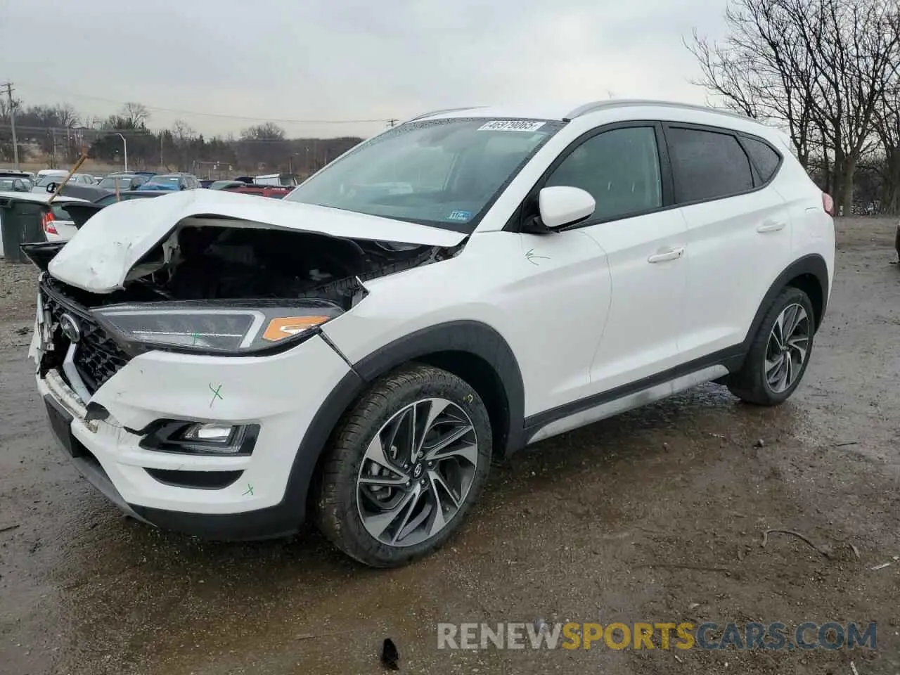 1 Photograph of a damaged car KM8J3CAL6LU130914 HYUNDAI TUCSON 2020