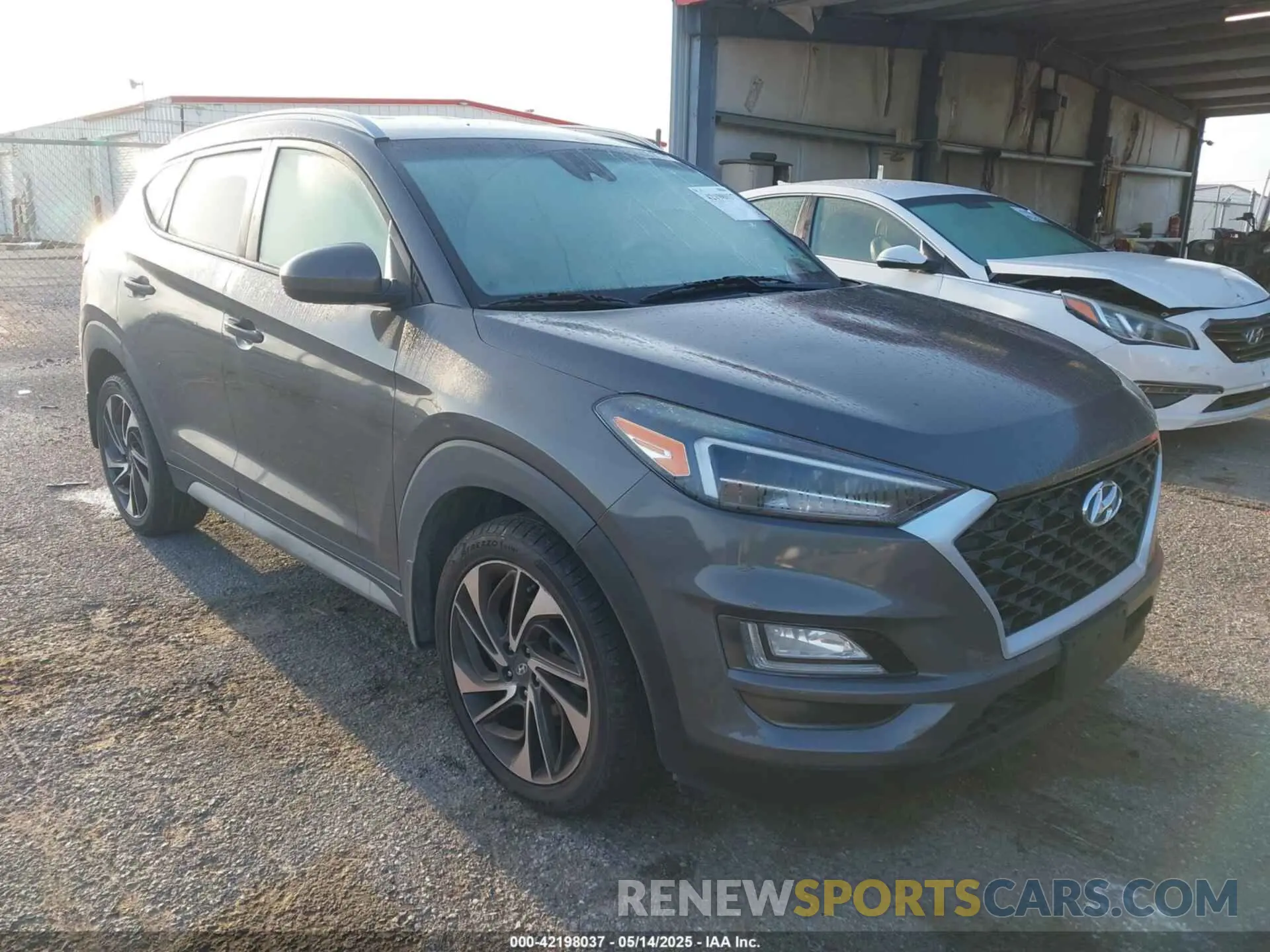 1 Photograph of a damaged car KM8J3CAL6LU197657 HYUNDAI TUCSON 2020