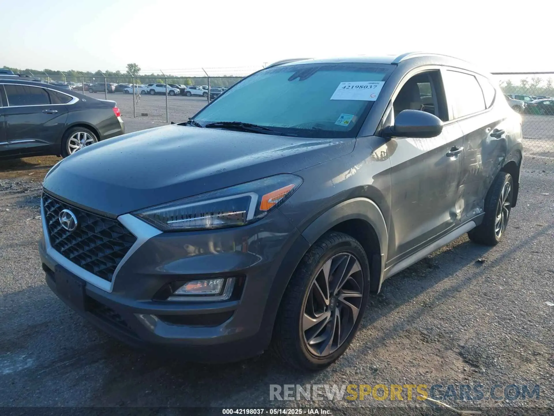 2 Photograph of a damaged car KM8J3CAL6LU197657 HYUNDAI TUCSON 2020