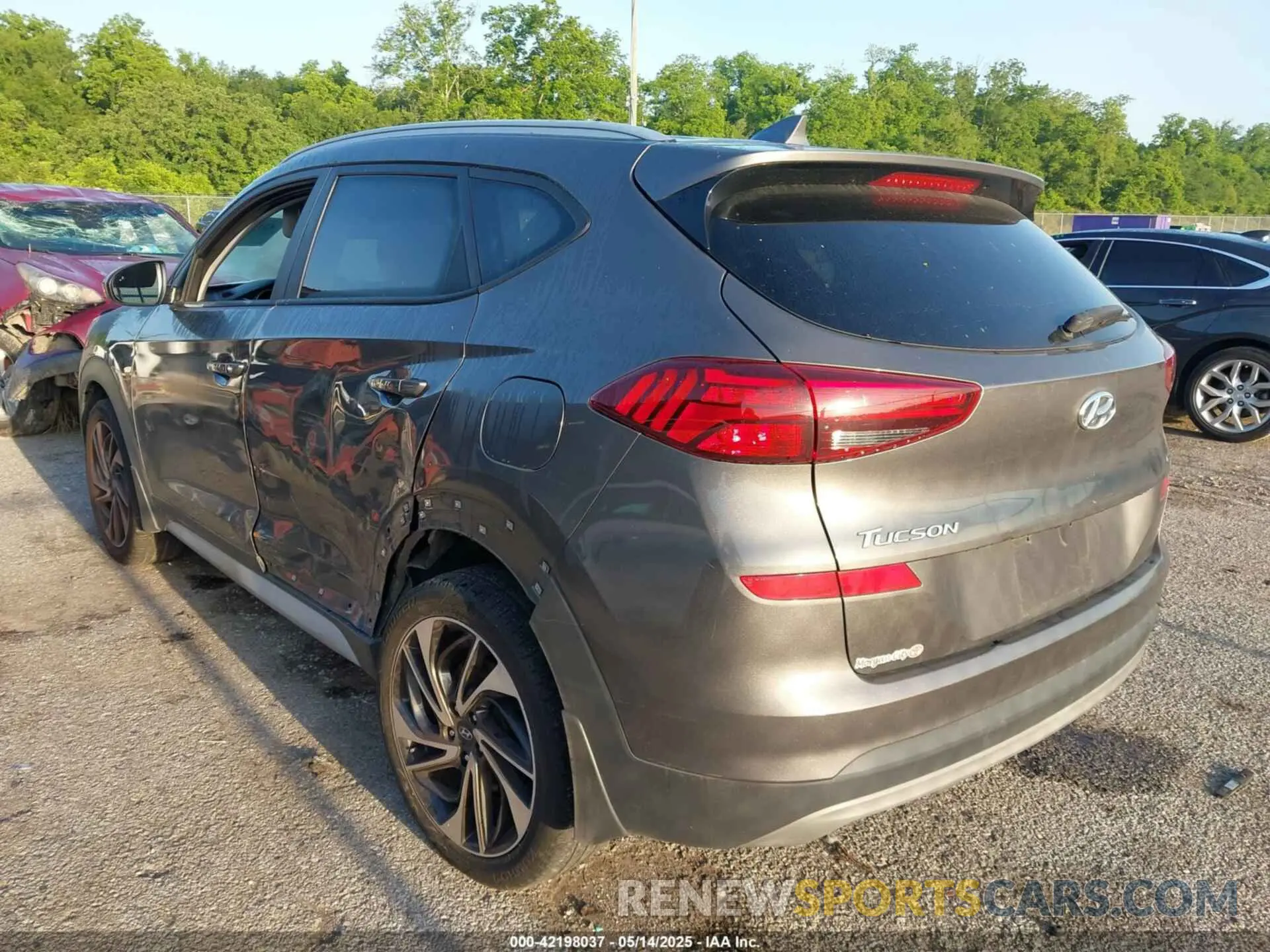 3 Photograph of a damaged car KM8J3CAL6LU197657 HYUNDAI TUCSON 2020