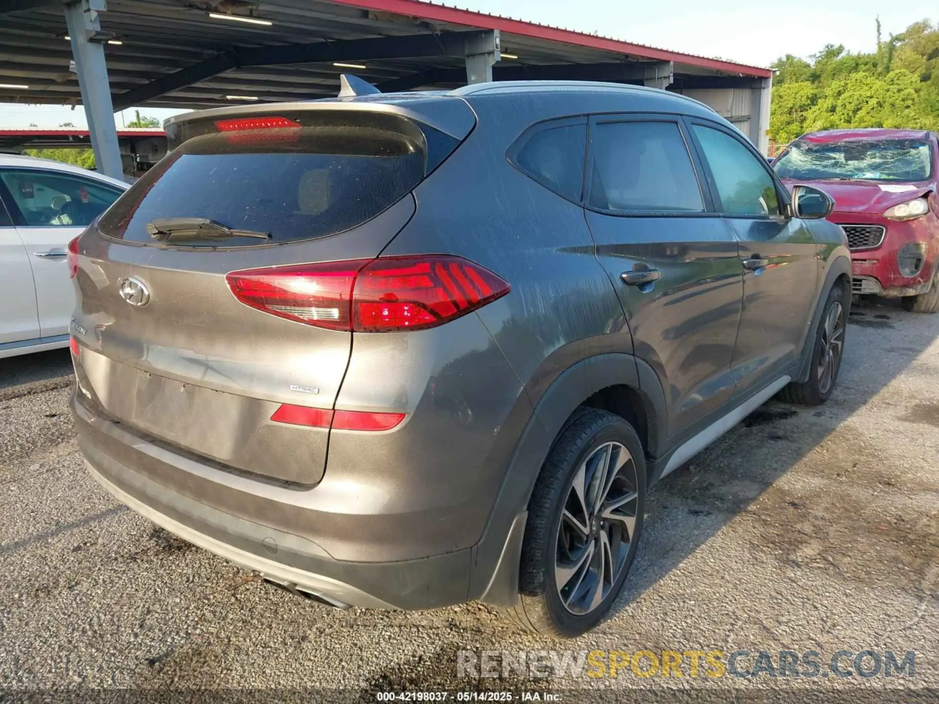 4 Photograph of a damaged car KM8J3CAL6LU197657 HYUNDAI TUCSON 2020