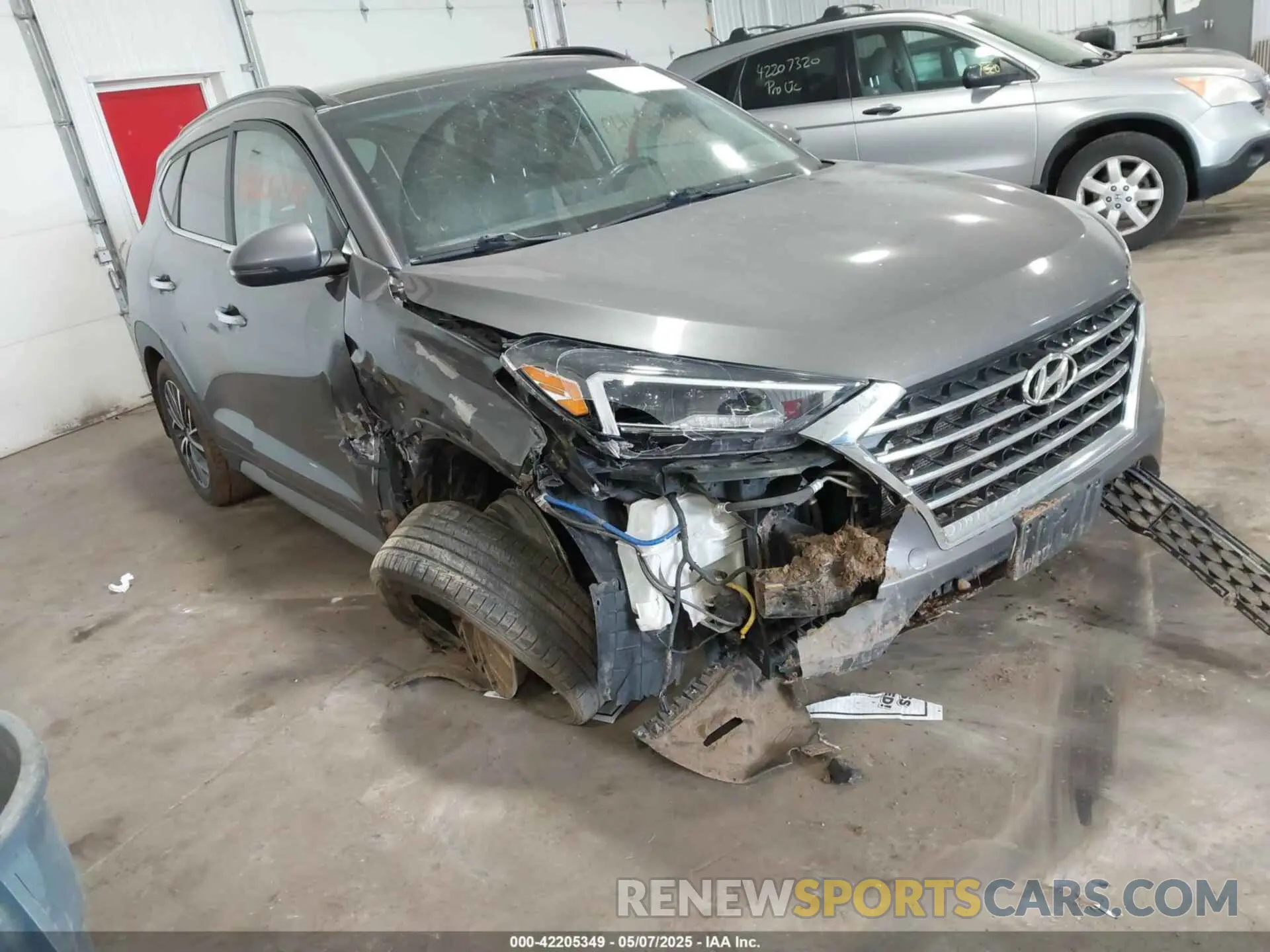 1 Photograph of a damaged car KM8J3CAL6LU242502 HYUNDAI TUCSON 2020