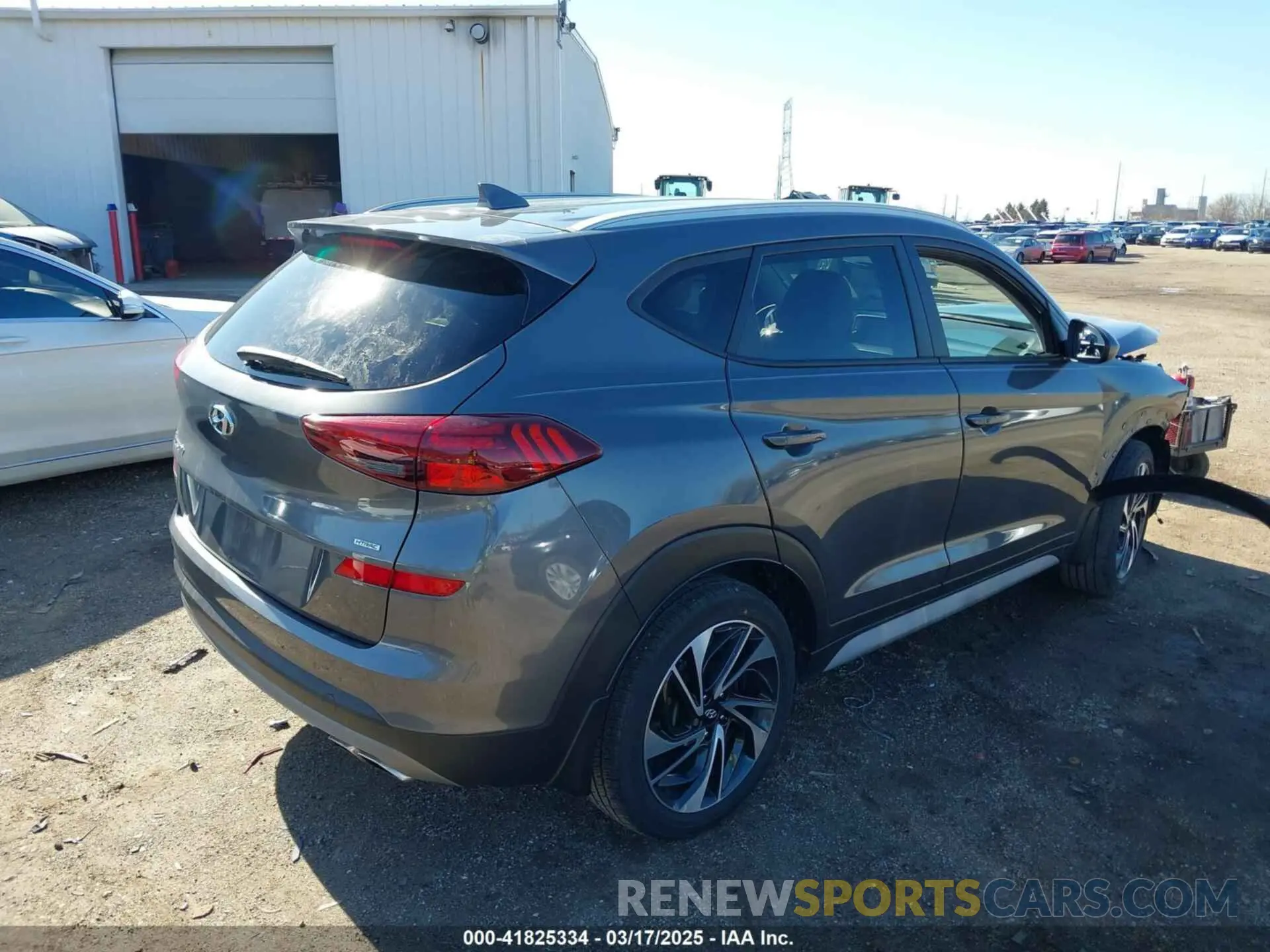 4 Photograph of a damaged car KM8J3CAL6LU278948 HYUNDAI TUCSON 2020