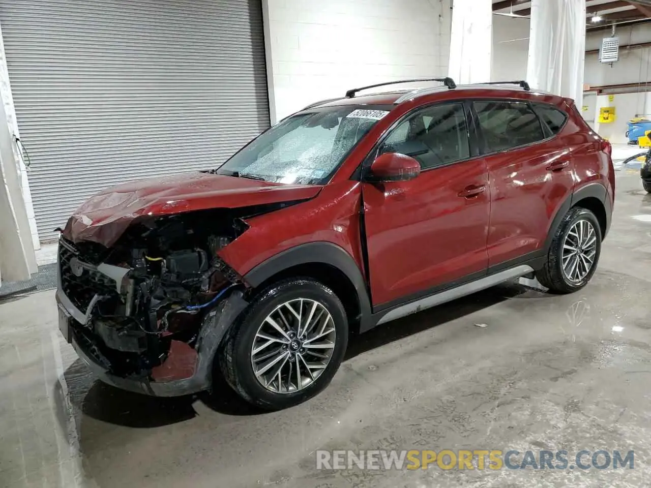 1 Photograph of a damaged car KM8J3CAL7LU086146 HYUNDAI TUCSON 2020