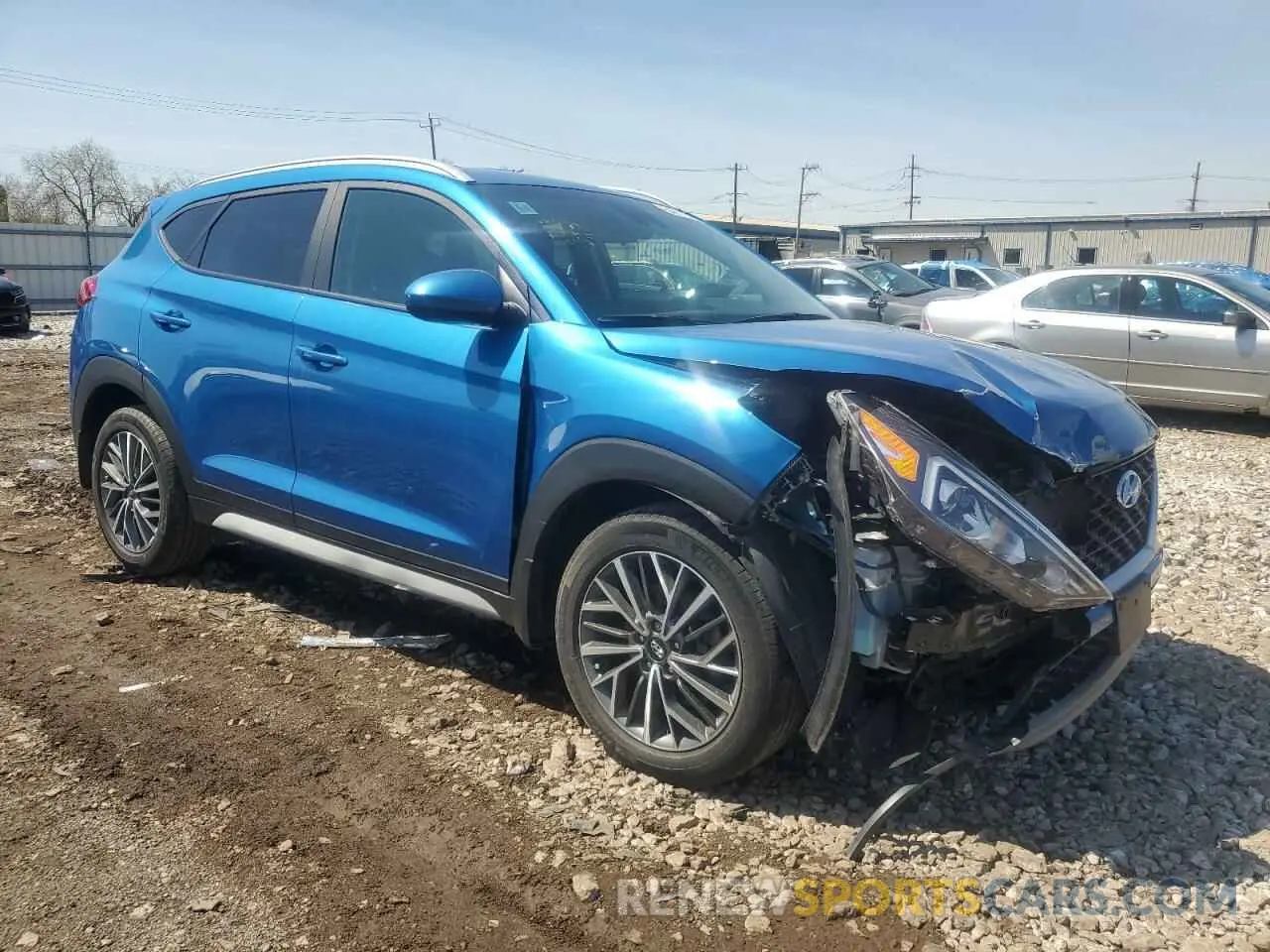4 Photograph of a damaged car KM8J3CAL7LU110607 HYUNDAI TUCSON 2020