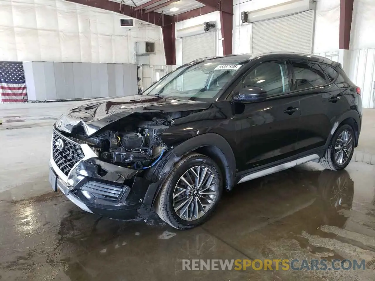 1 Photograph of a damaged car KM8J3CAL7LU131764 HYUNDAI TUCSON 2020