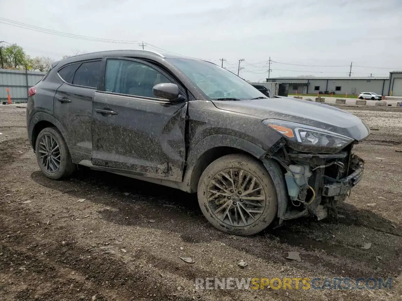 4 Photograph of a damaged car KM8J3CAL7LU159290 HYUNDAI TUCSON 2020