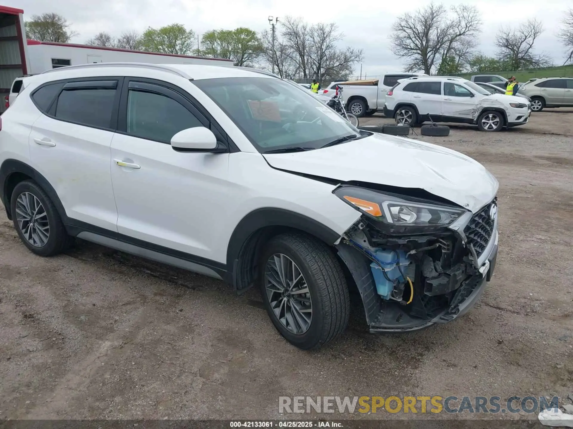 1 Photograph of a damaged car KM8J3CAL7LU179054 HYUNDAI TUCSON 2020
