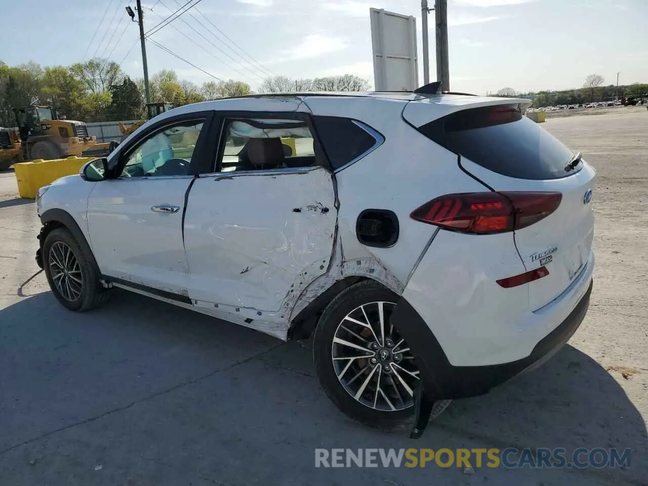 2 Photograph of a damaged car KM8J3CAL7LU261950 HYUNDAI TUCSON 2020