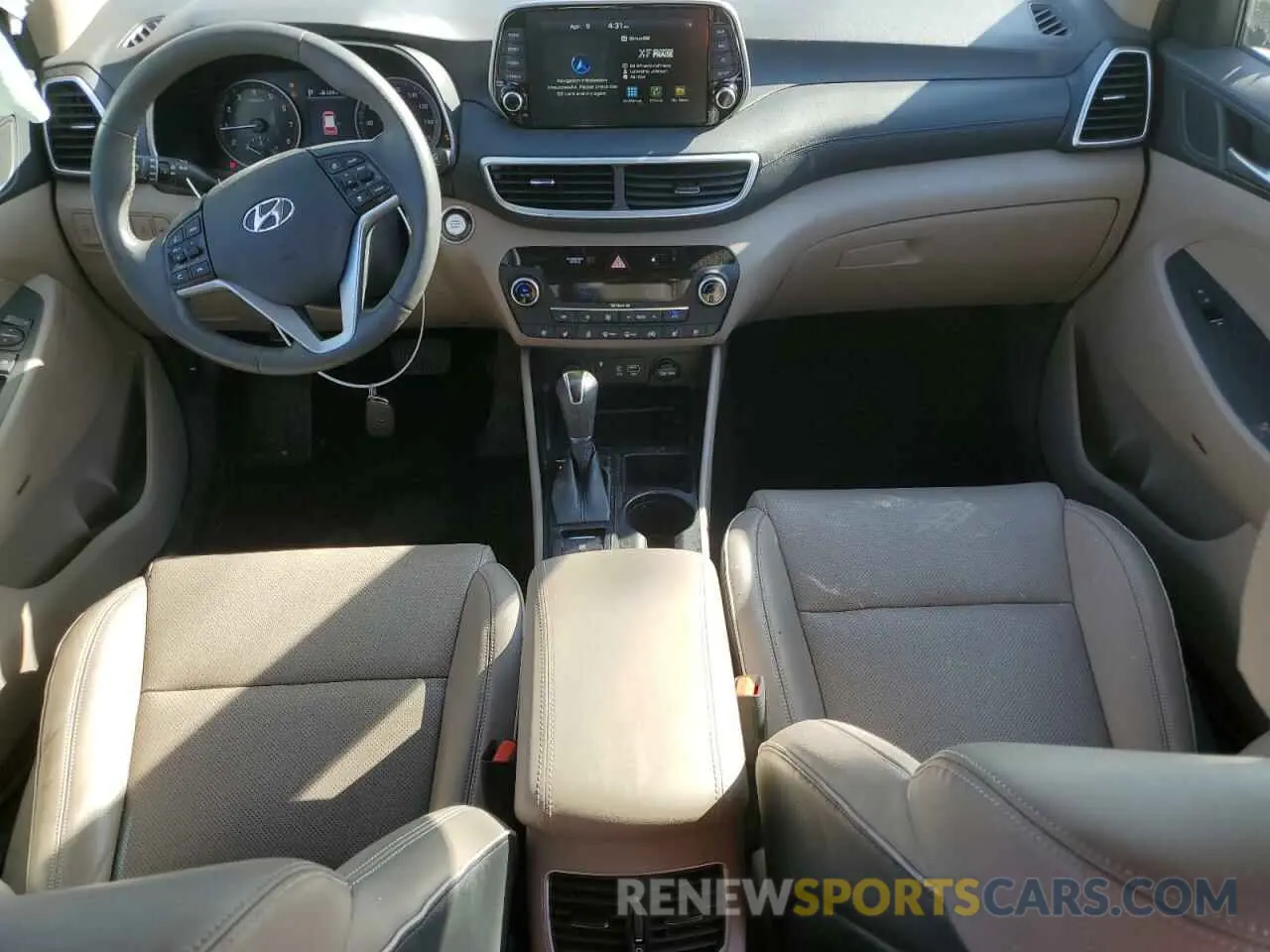 8 Photograph of a damaged car KM8J3CAL7LU261950 HYUNDAI TUCSON 2020