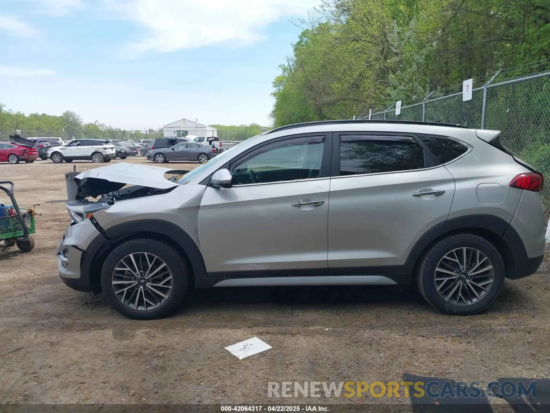 14 Photograph of a damaged car KM8J3CAL7LU280899 HYUNDAI TUCSON 2020