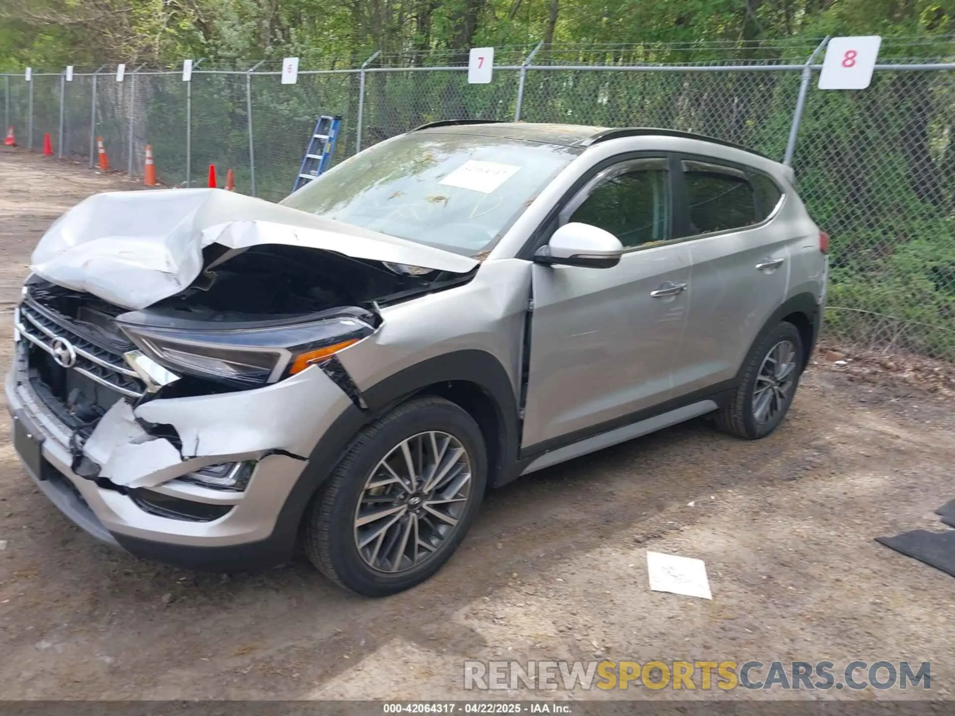 2 Photograph of a damaged car KM8J3CAL7LU280899 HYUNDAI TUCSON 2020