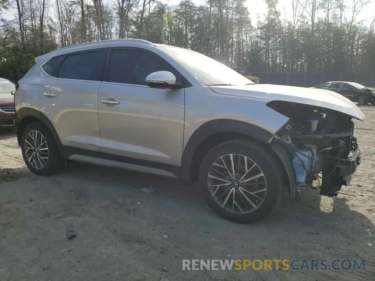 4 Photograph of a damaged car KM8J3CAL7LU280997 HYUNDAI TUCSON 2020