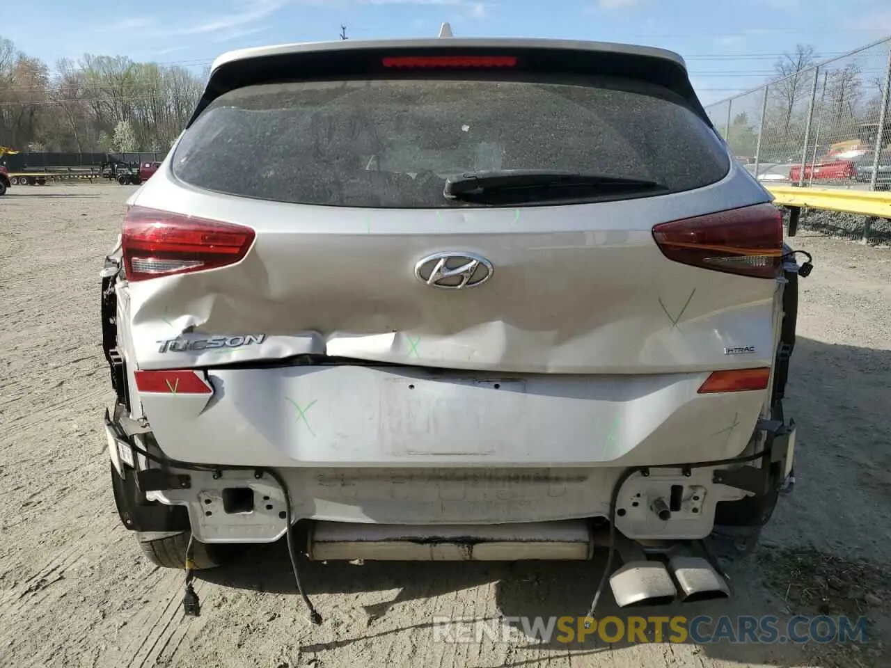 6 Photograph of a damaged car KM8J3CAL7LU280997 HYUNDAI TUCSON 2020