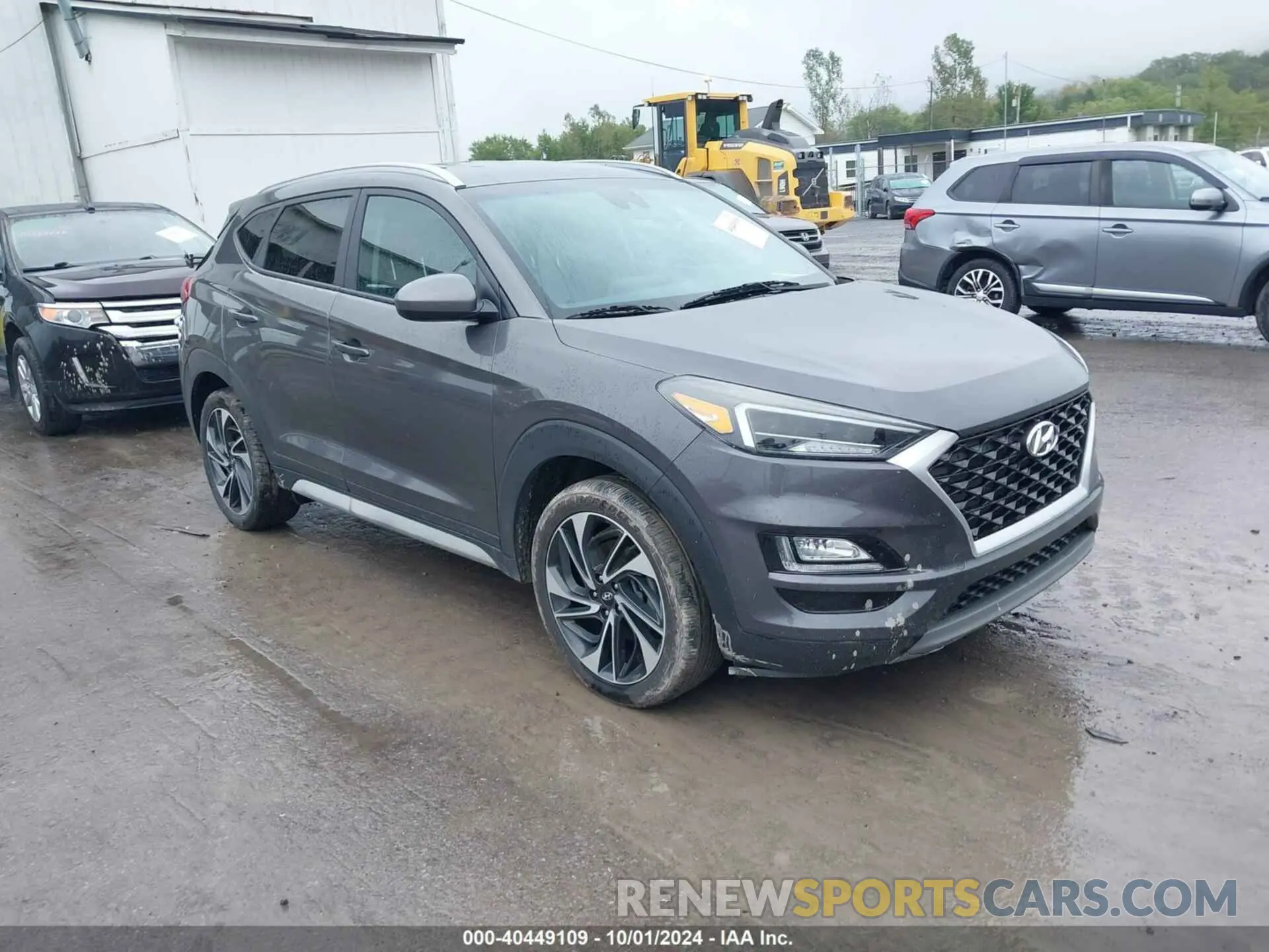 1 Photograph of a damaged car KM8J3CAL8LU183808 HYUNDAI TUCSON 2020