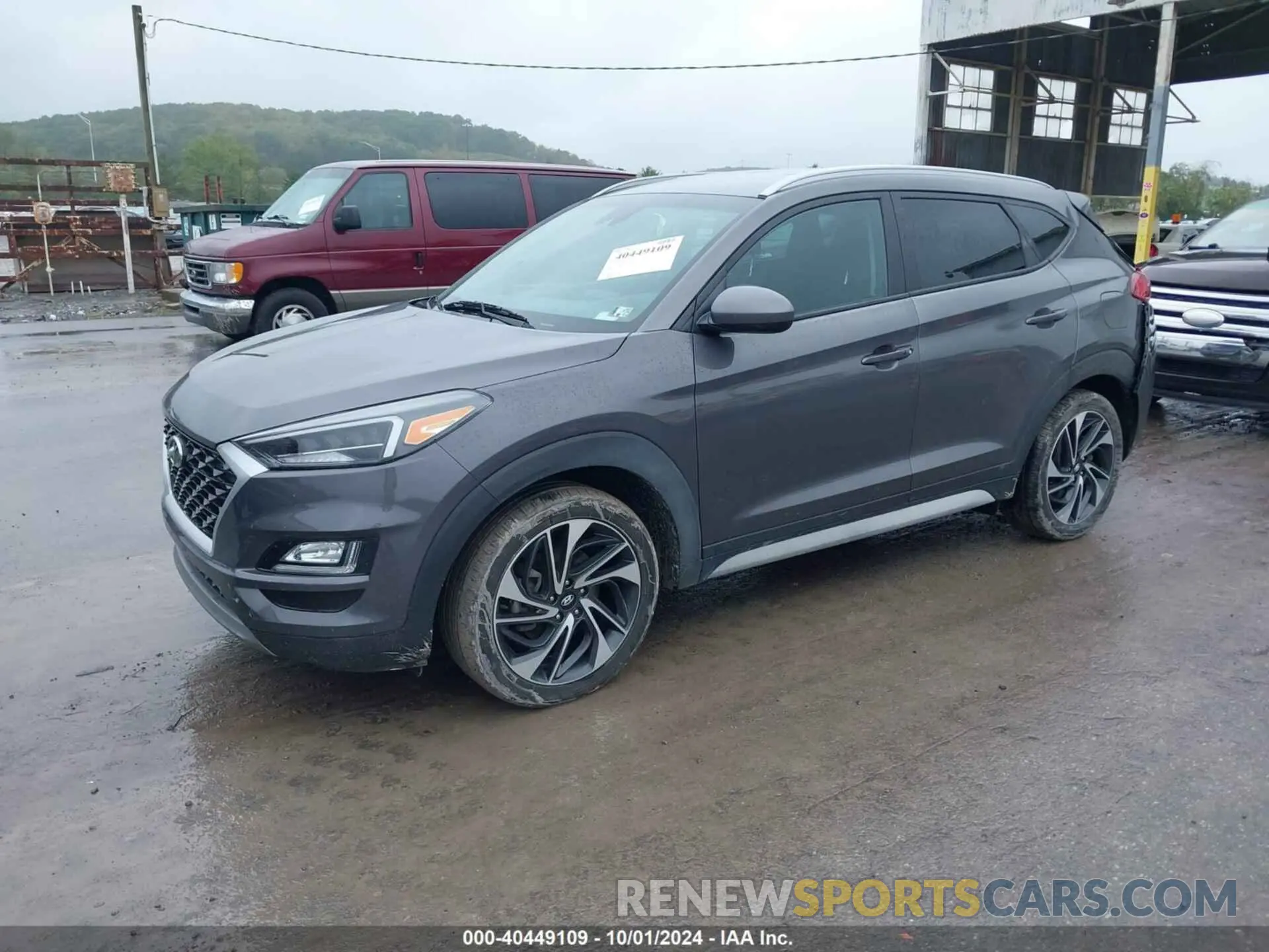 2 Photograph of a damaged car KM8J3CAL8LU183808 HYUNDAI TUCSON 2020