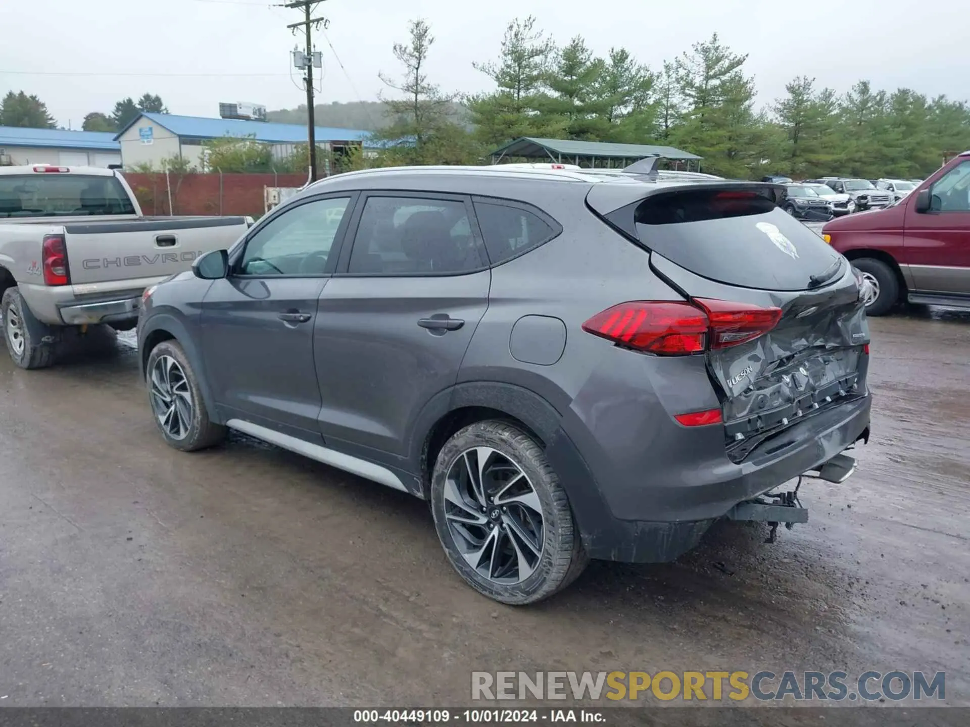 3 Photograph of a damaged car KM8J3CAL8LU183808 HYUNDAI TUCSON 2020
