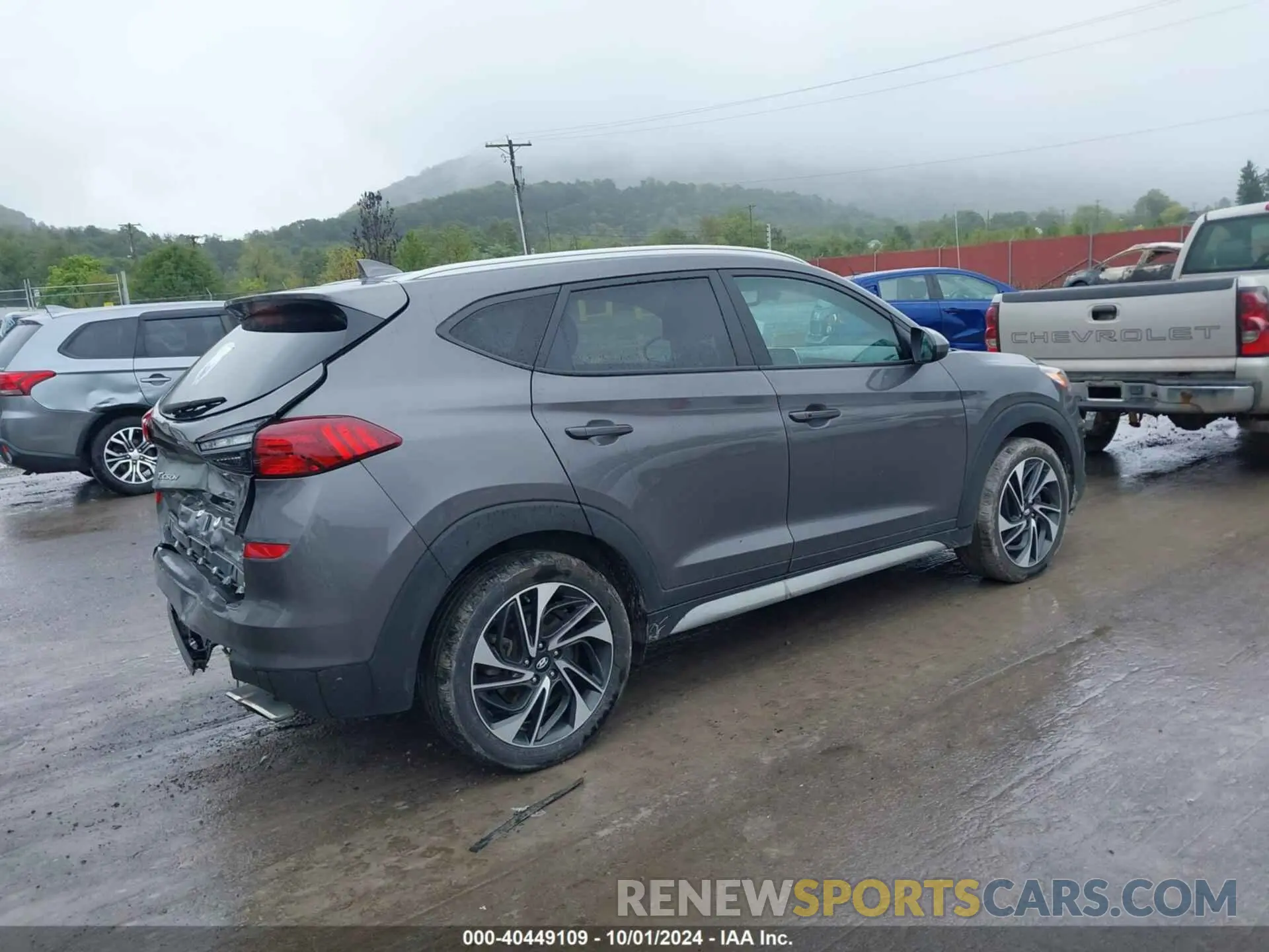4 Photograph of a damaged car KM8J3CAL8LU183808 HYUNDAI TUCSON 2020