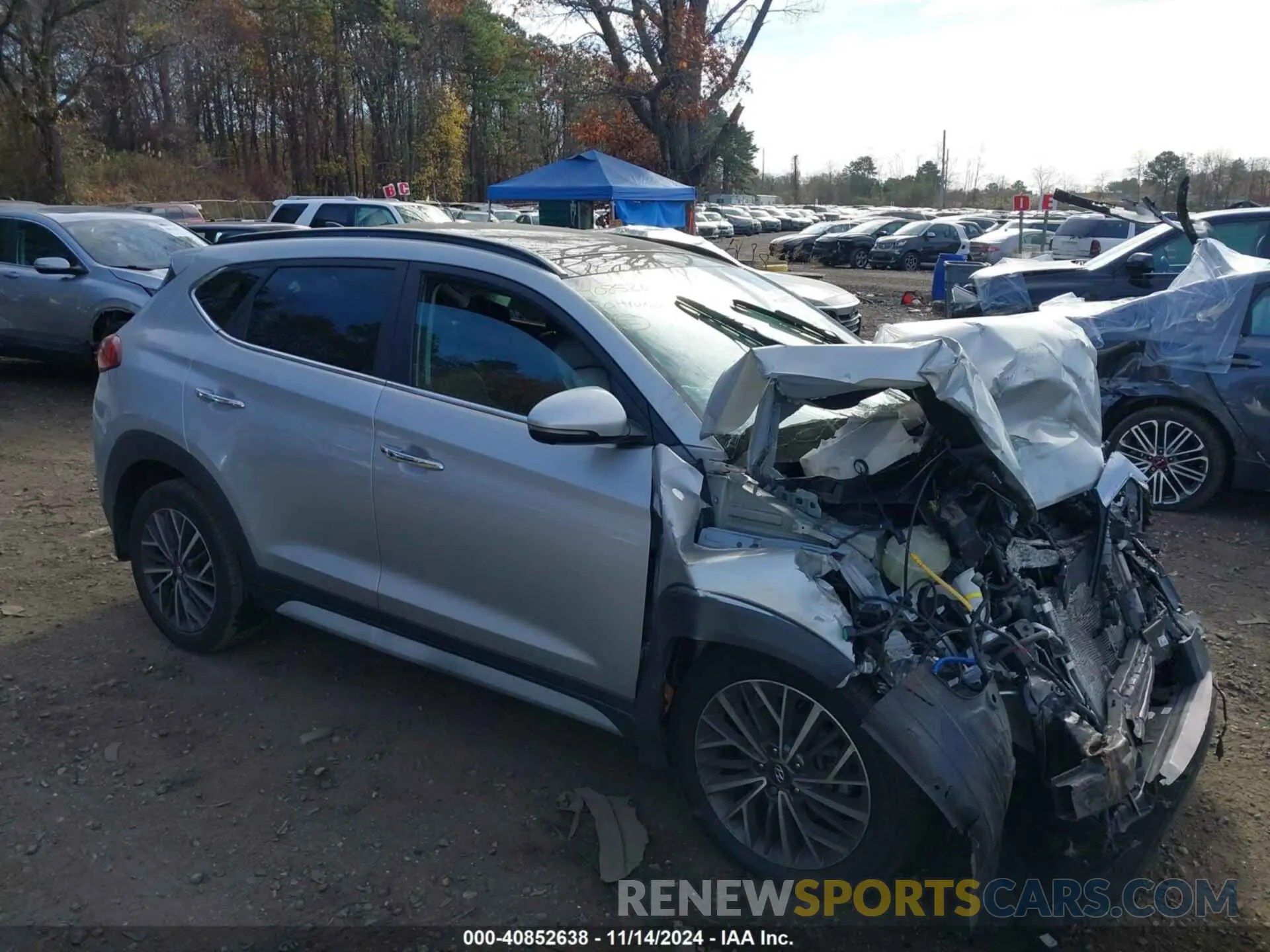 13 Photograph of a damaged car KM8J3CAL8LU201319 HYUNDAI TUCSON 2020