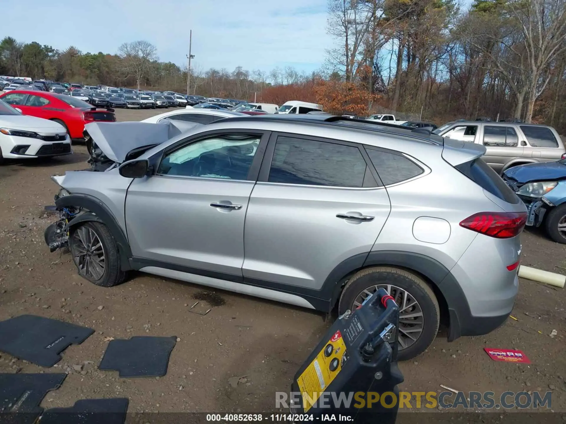 14 Photograph of a damaged car KM8J3CAL8LU201319 HYUNDAI TUCSON 2020