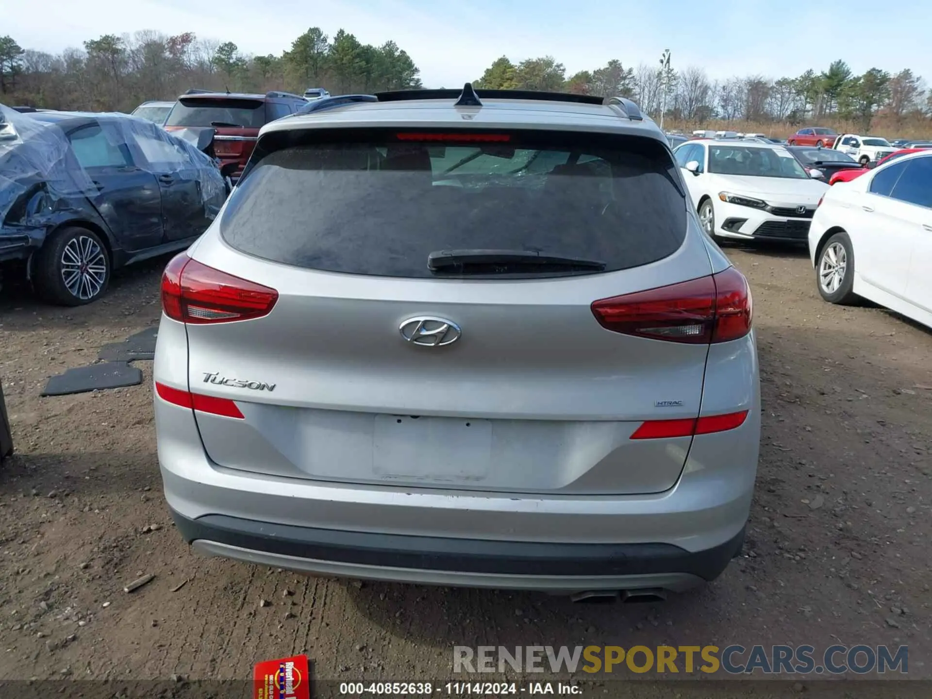 16 Photograph of a damaged car KM8J3CAL8LU201319 HYUNDAI TUCSON 2020