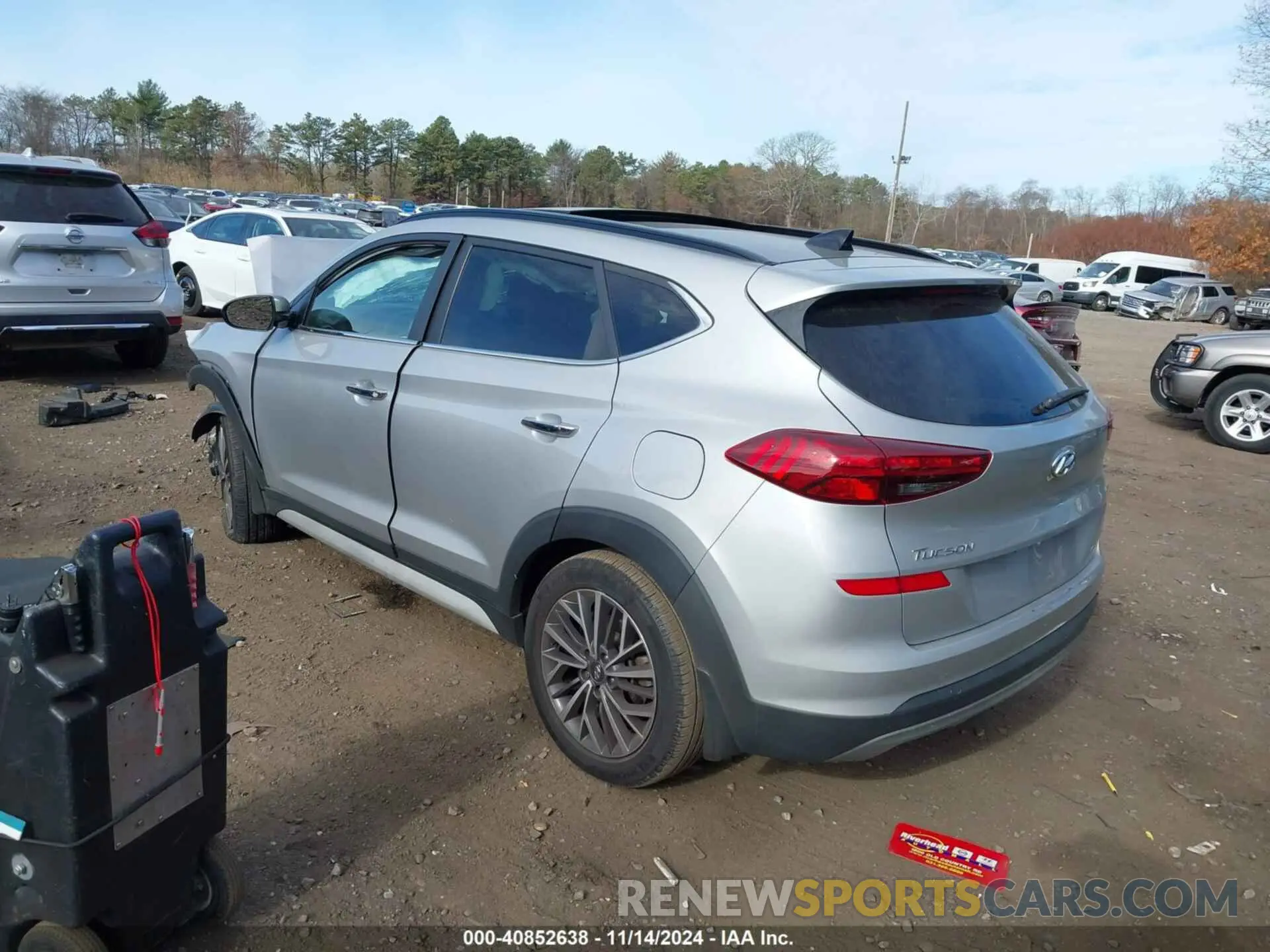 3 Photograph of a damaged car KM8J3CAL8LU201319 HYUNDAI TUCSON 2020