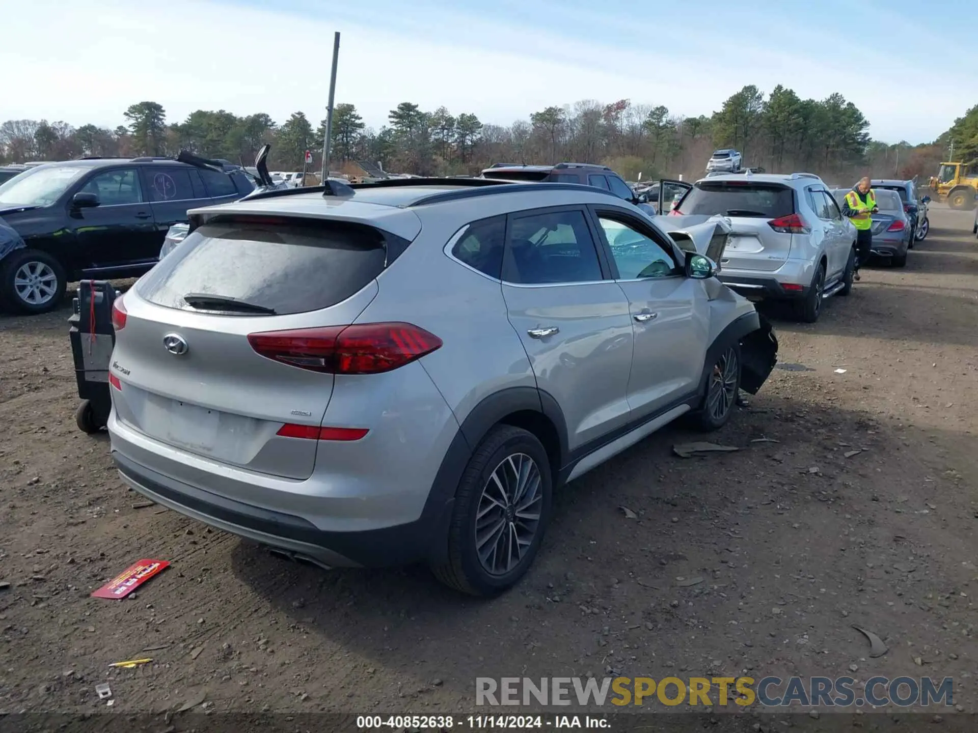 4 Photograph of a damaged car KM8J3CAL8LU201319 HYUNDAI TUCSON 2020