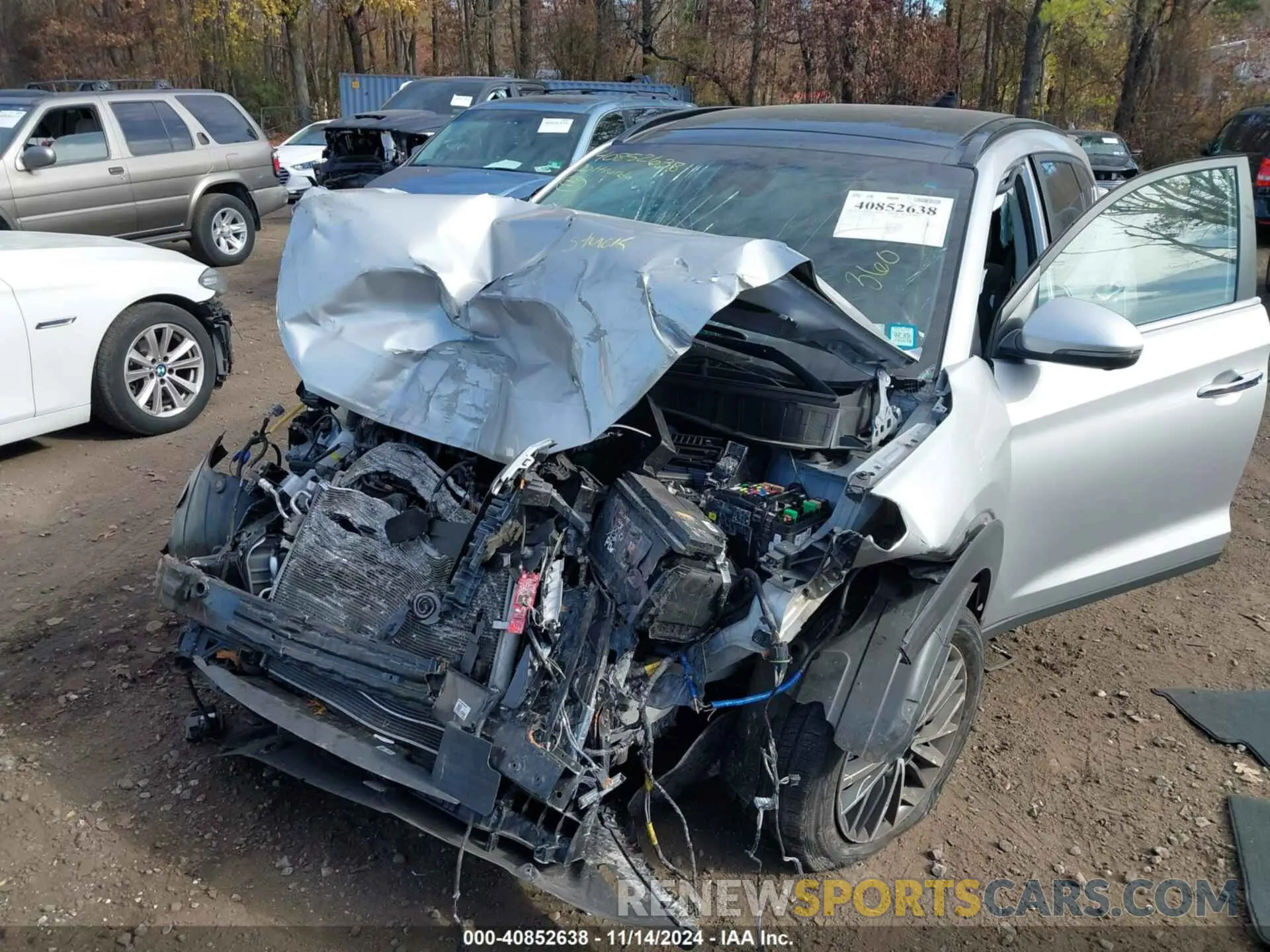 6 Photograph of a damaged car KM8J3CAL8LU201319 HYUNDAI TUCSON 2020