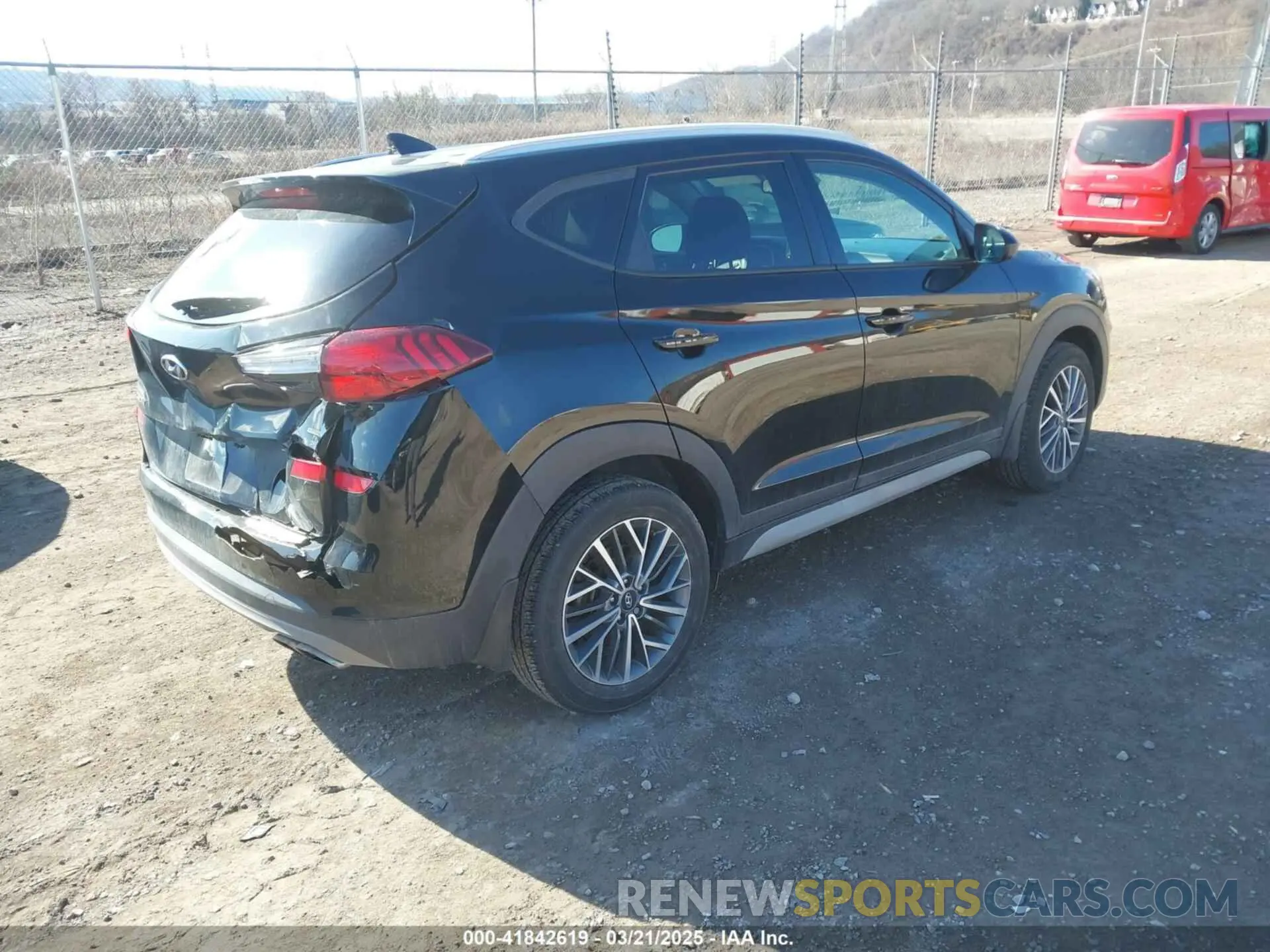 4 Photograph of a damaged car KM8J3CAL9LU203273 HYUNDAI TUCSON 2020