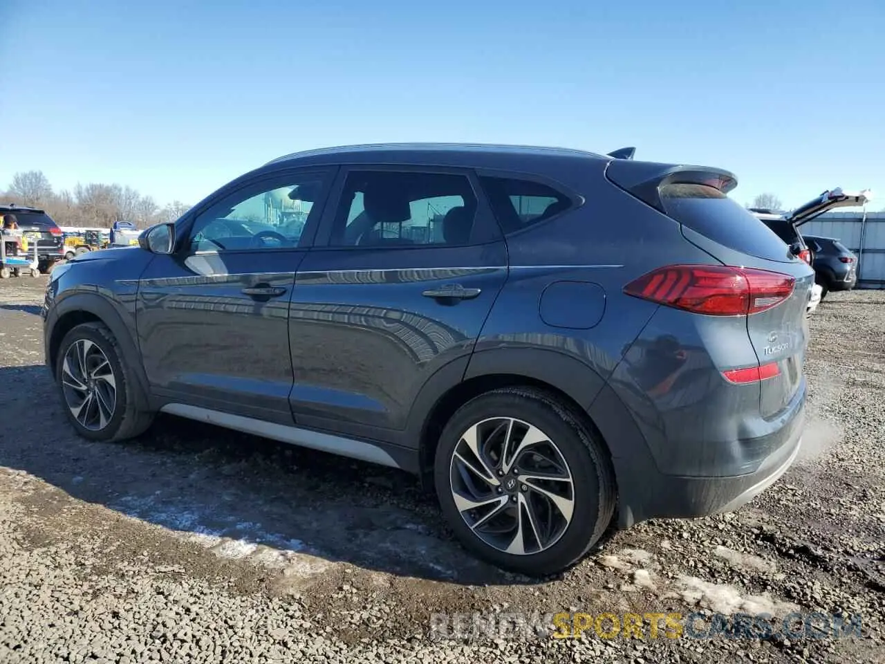 2 Photograph of a damaged car KM8J3CALXLU230627 HYUNDAI TUCSON 2020