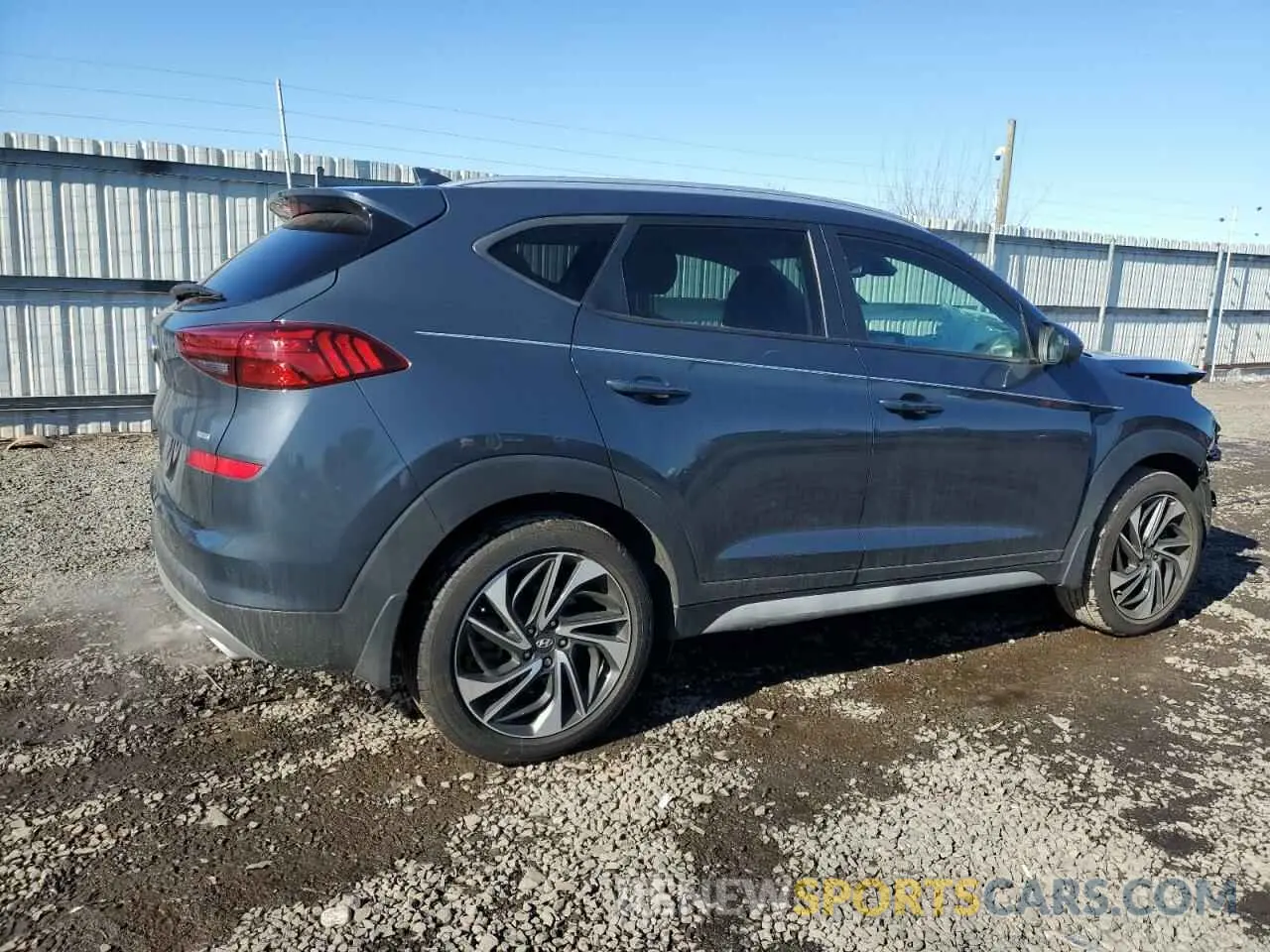3 Photograph of a damaged car KM8J3CALXLU230627 HYUNDAI TUCSON 2020