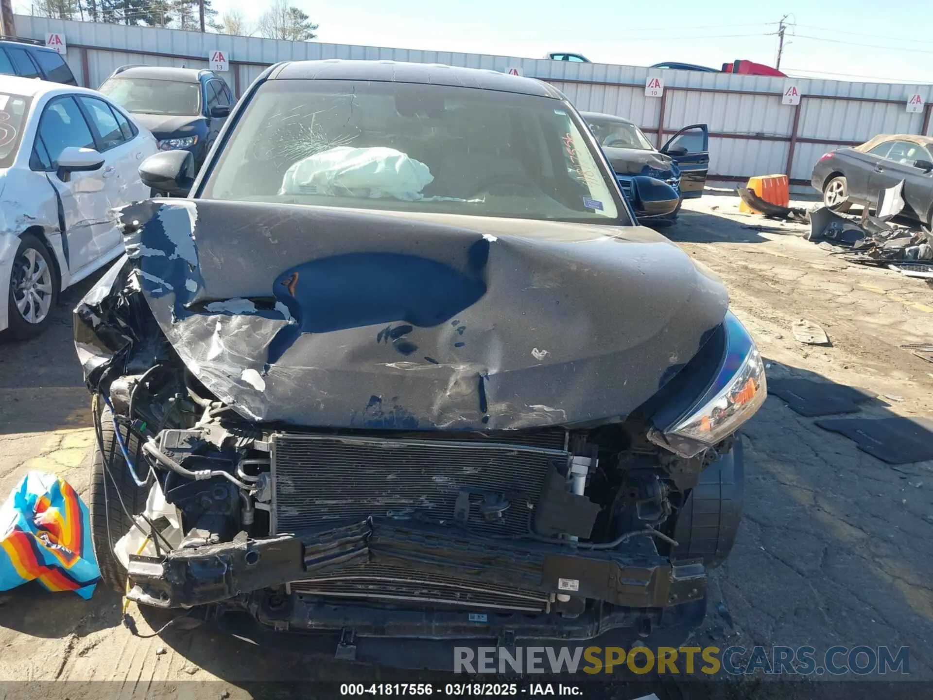 12 Photograph of a damaged car KM8J23A40MU334847 HYUNDAI TUCSON 2021