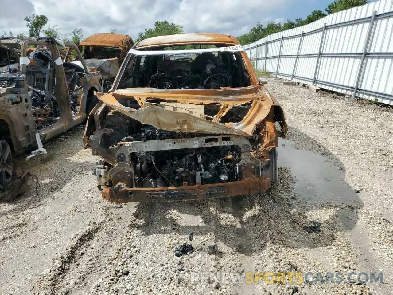 5 Photograph of a damaged car KM8J23A40MU338350 HYUNDAI TUCSON 2021