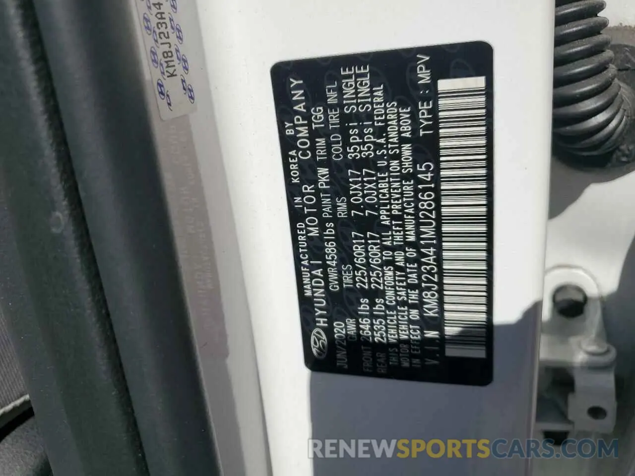 15 Photograph of a damaged car KM8J23A41MU286145 HYUNDAI TUCSON 2021