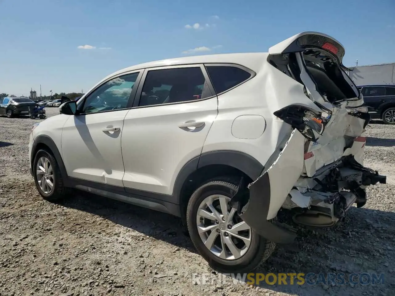 2 Photograph of a damaged car KM8J23A41MU286145 HYUNDAI TUCSON 2021