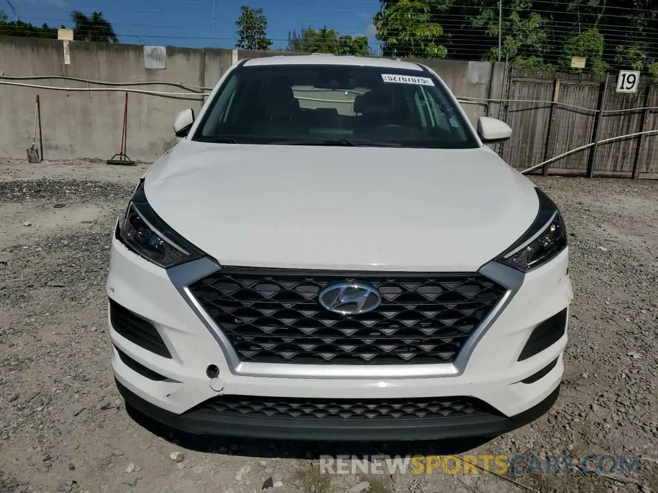 5 Photograph of a damaged car KM8J23A41MU286145 HYUNDAI TUCSON 2021
